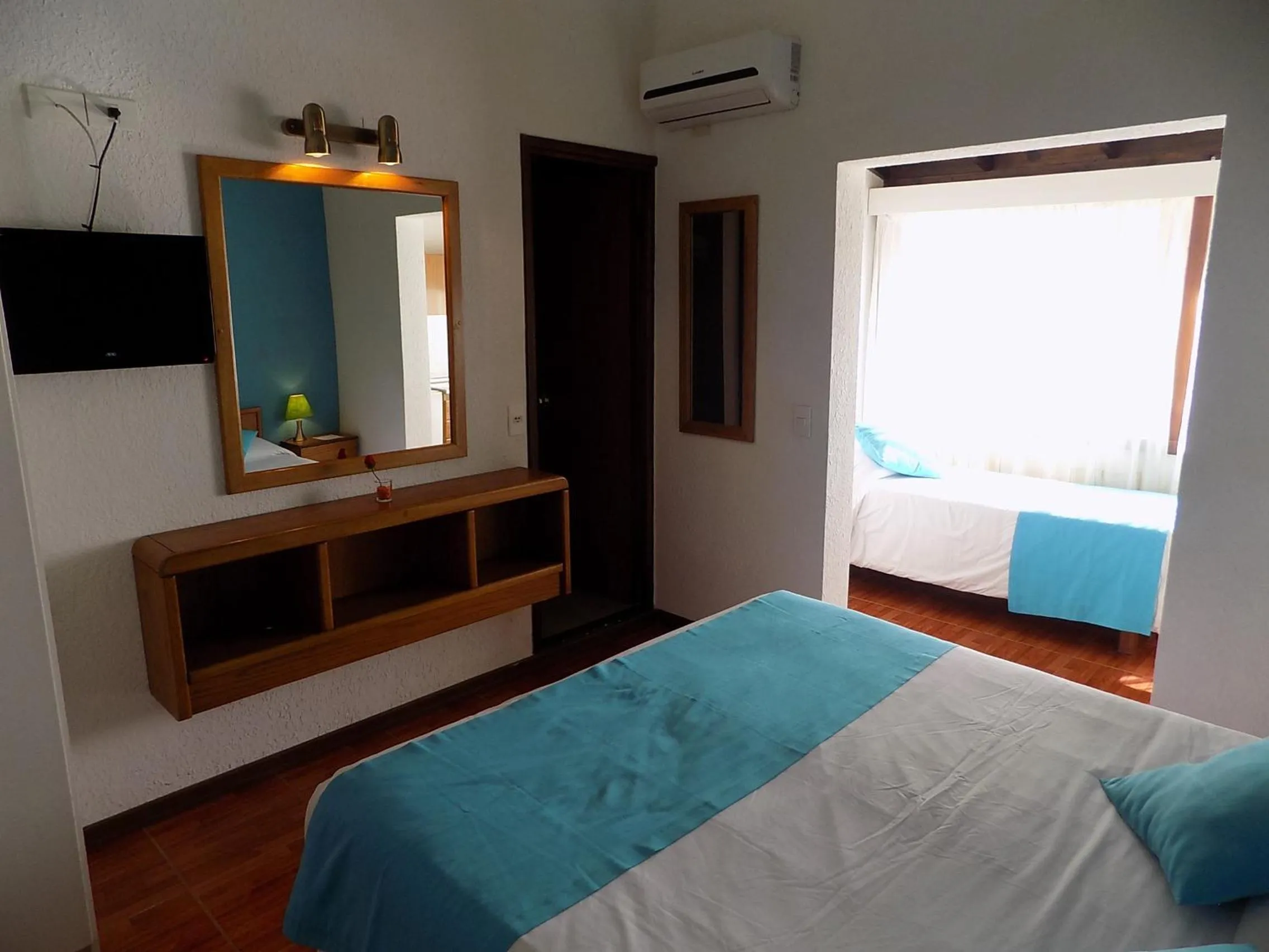 Bed in Hotel Concorde