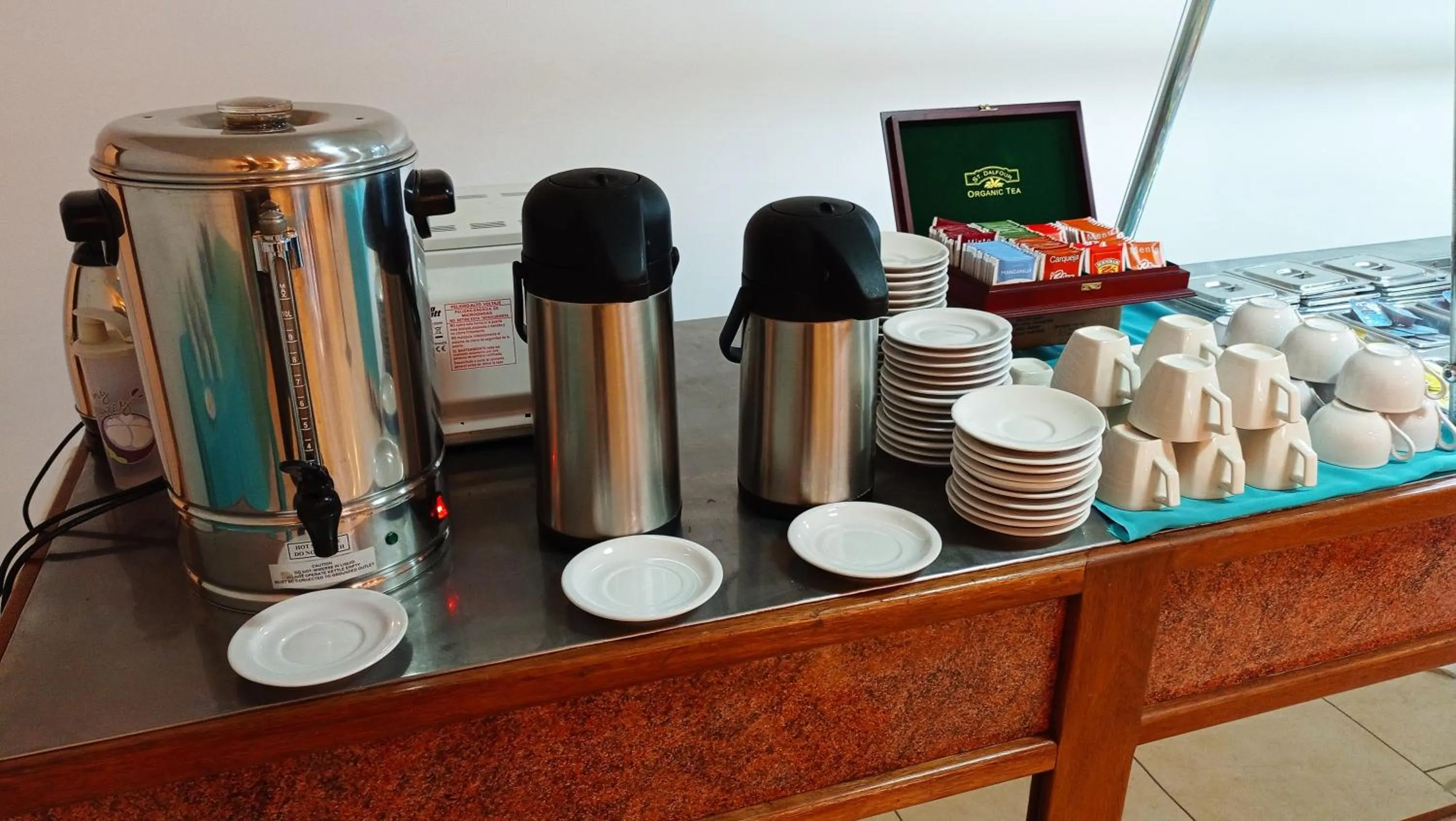Coffee/tea facilities in Hotel Concorde