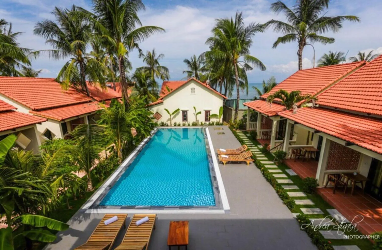 Swimming pool in Hula Hula Seafront Phu Quoc
