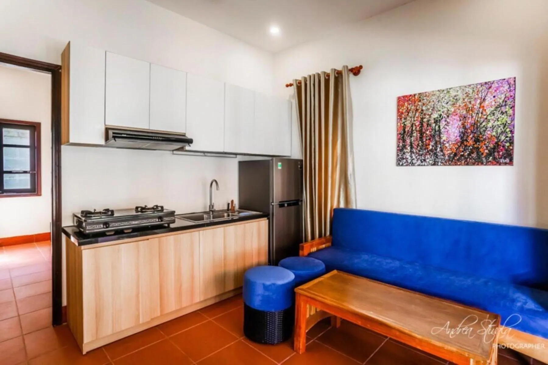 Kitchen or kitchenette in Hula Hula Seafront Phu Quoc