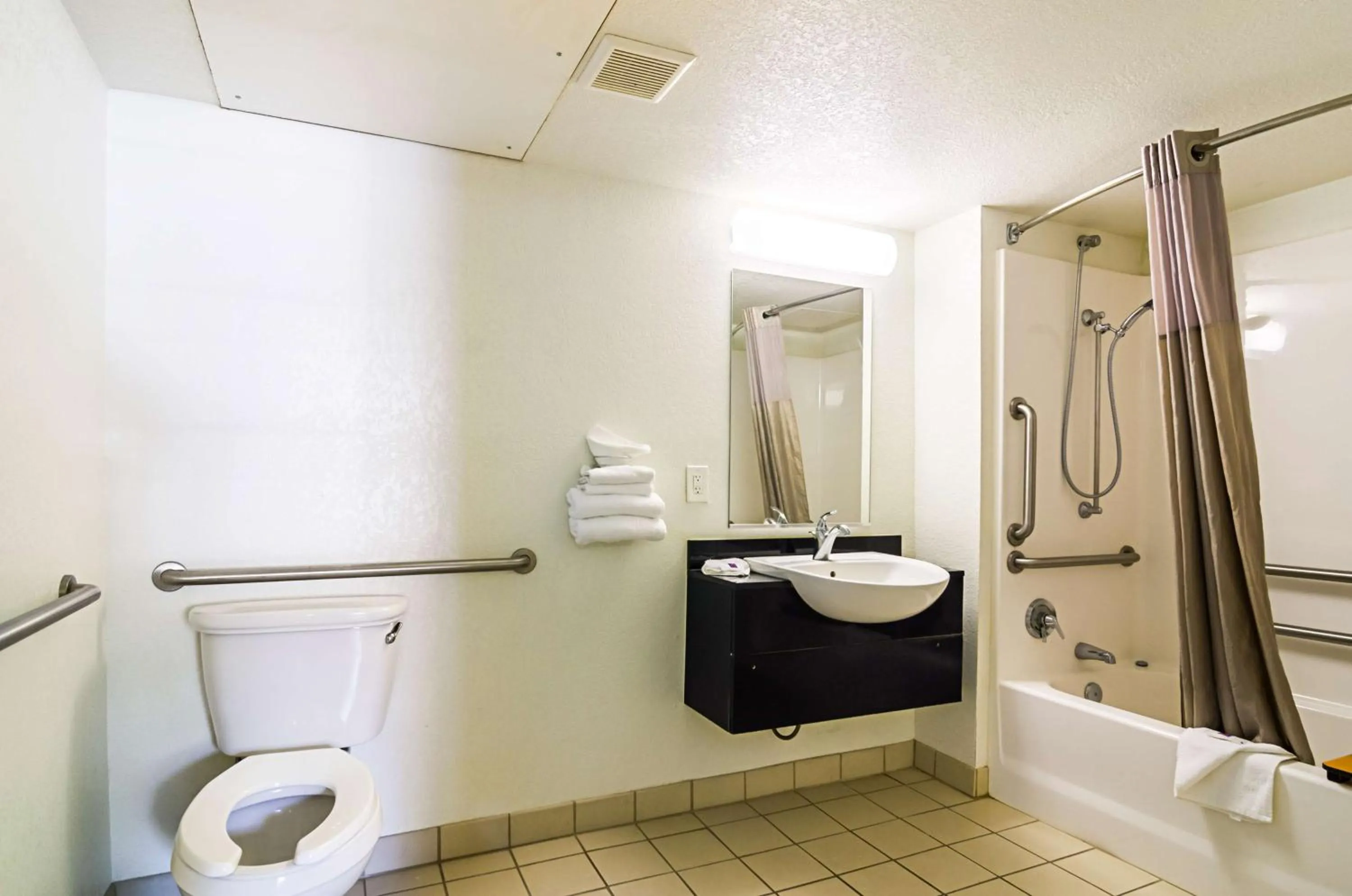 Toilet in Motel 6-Barstow, CA