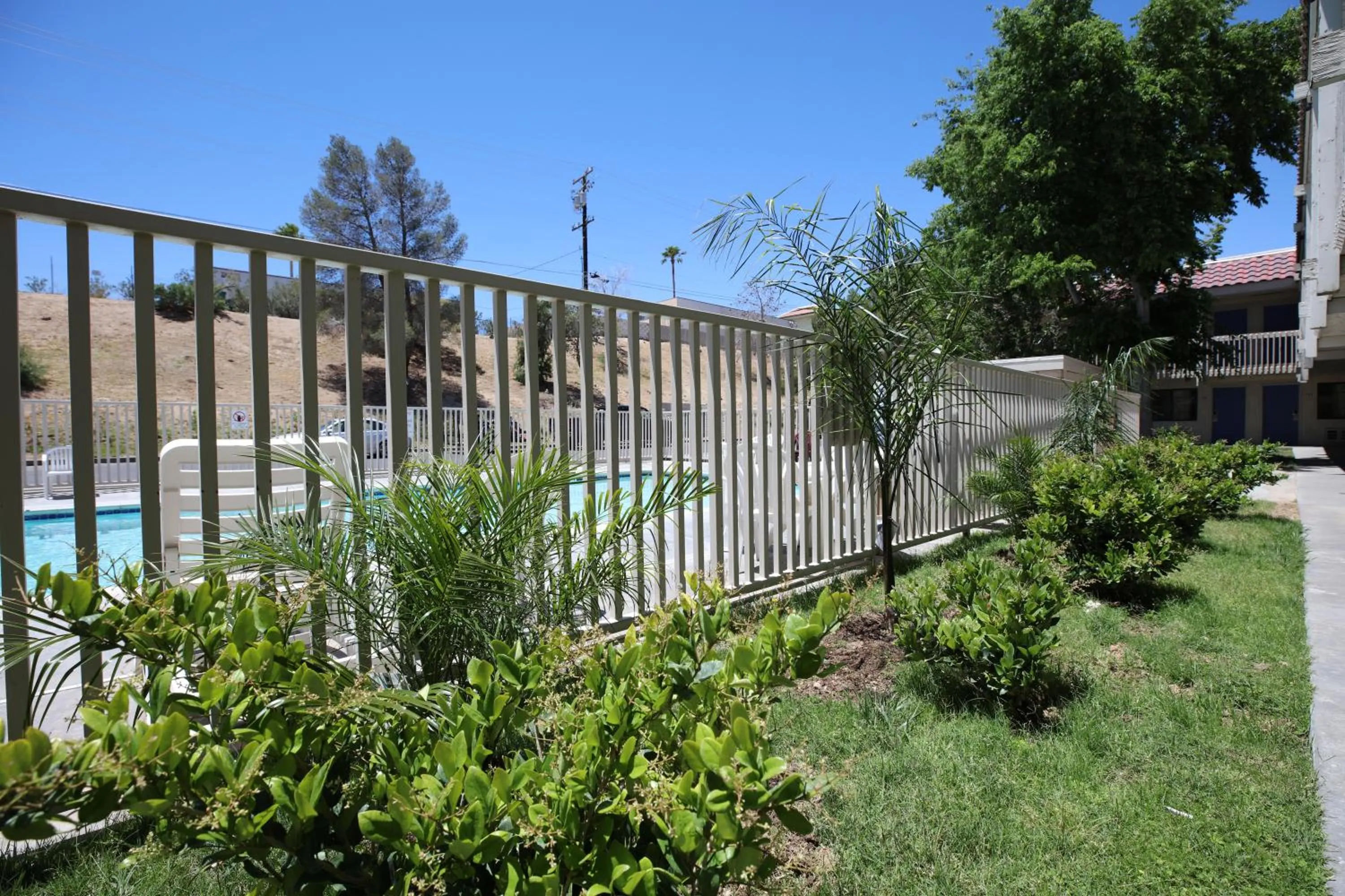 Natural landscape in Motel 6-Barstow, CA