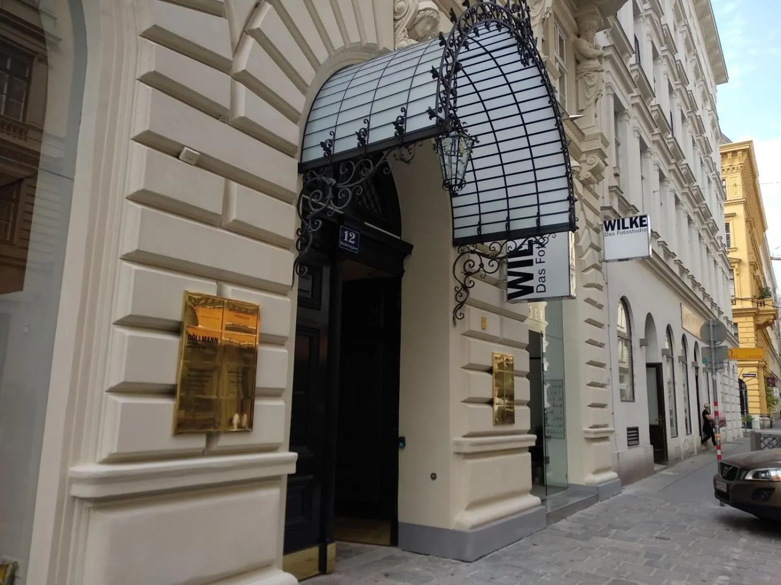 Facade/entrance in The Temple