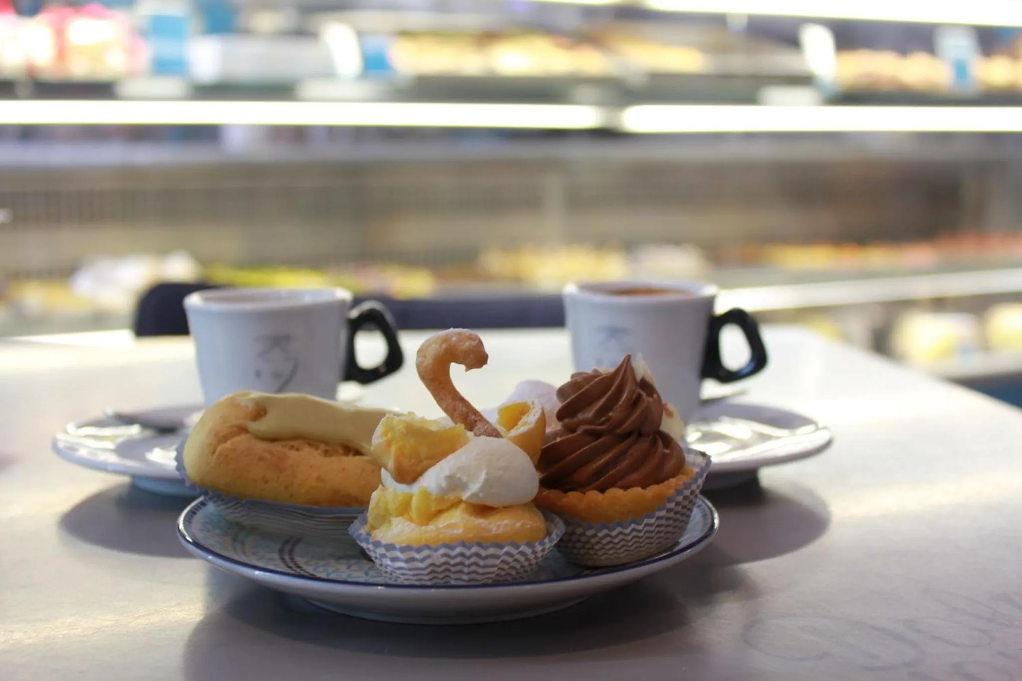 Italian breakfast in The Temple