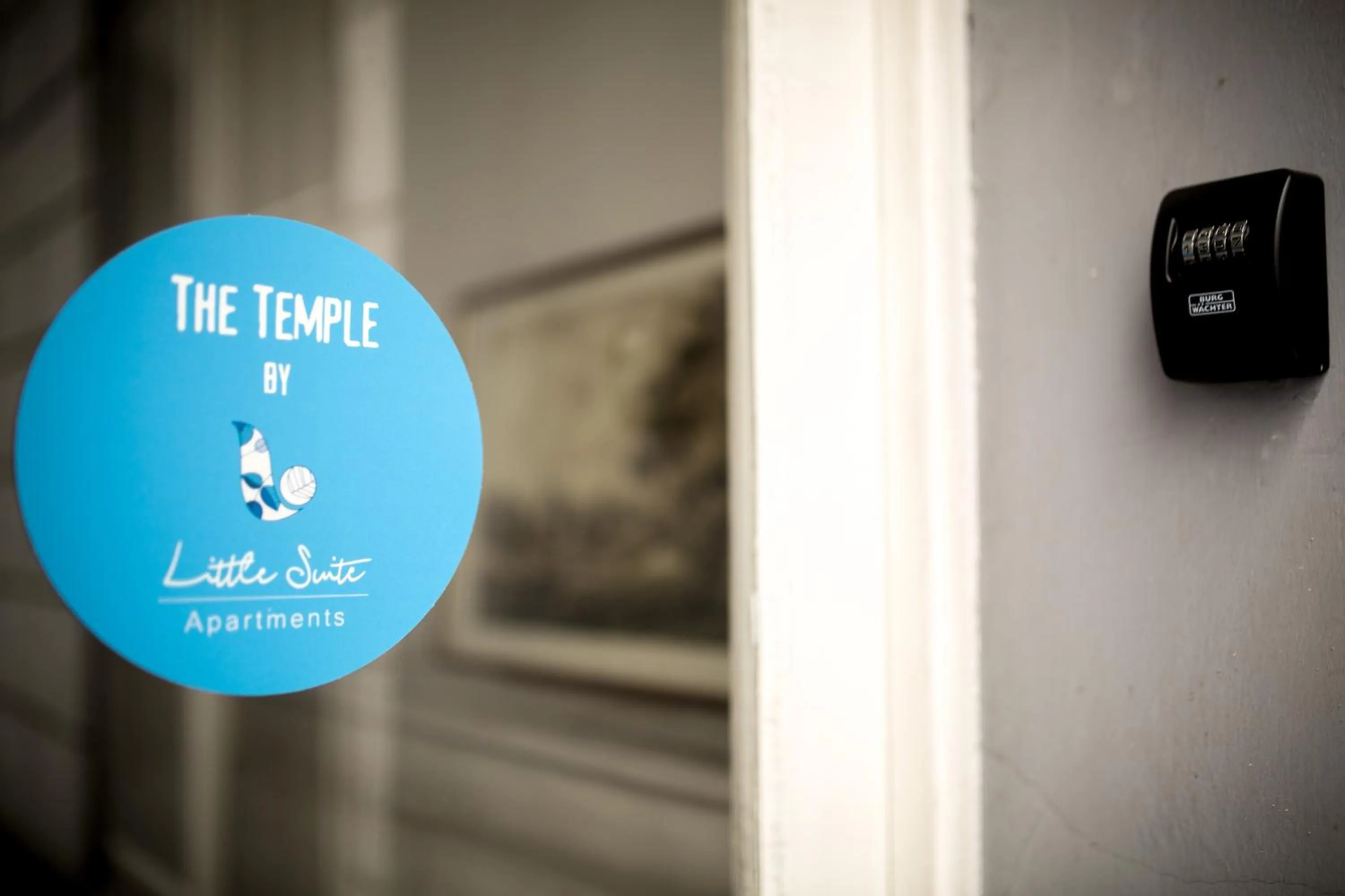 Property logo or sign in The Temple