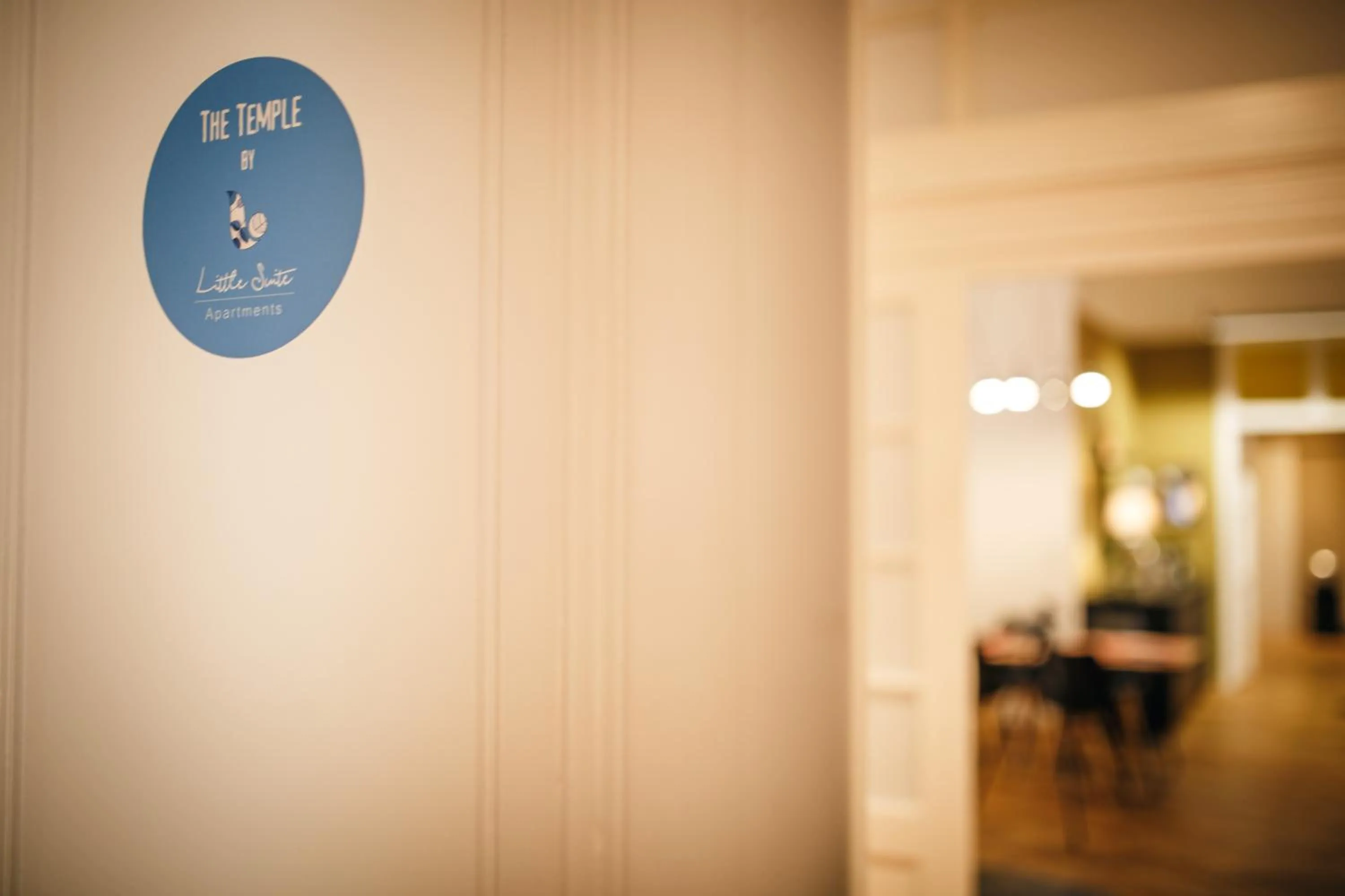 Property logo or sign in The Temple