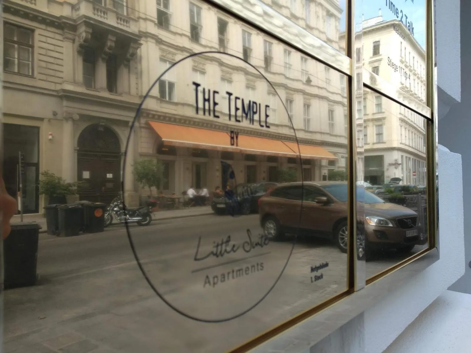 Off site in The Temple