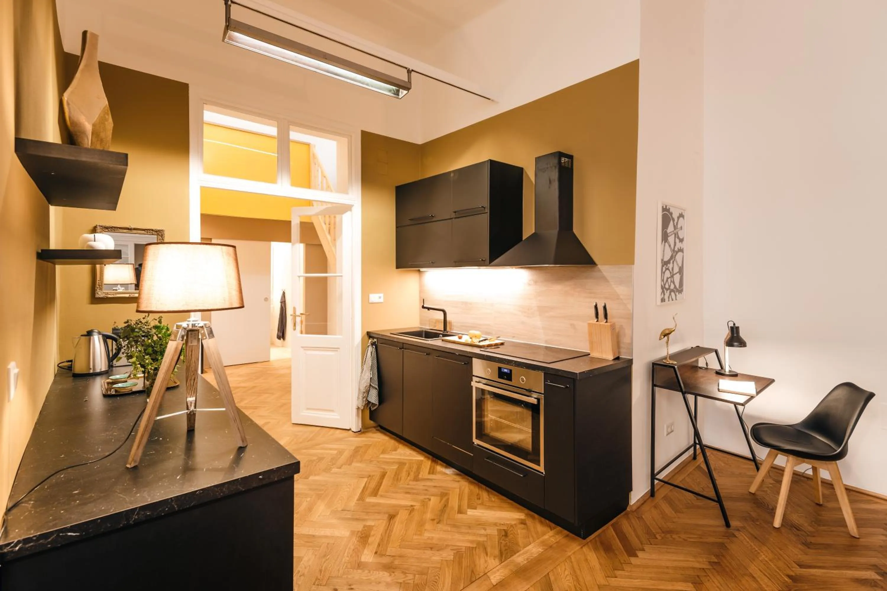 Kitchen or kitchenette in The Temple