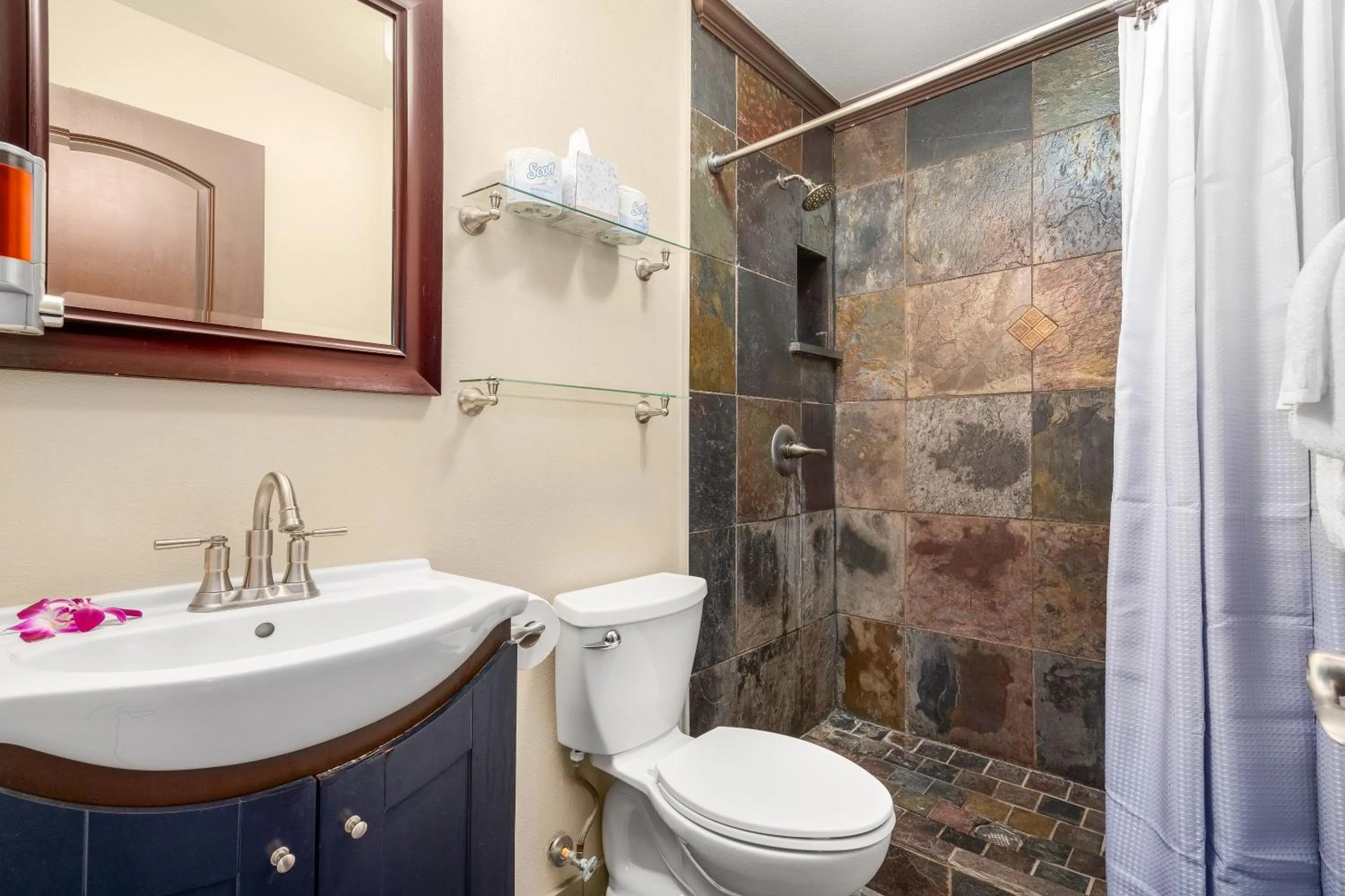 Shower in Paradise Bay Resort