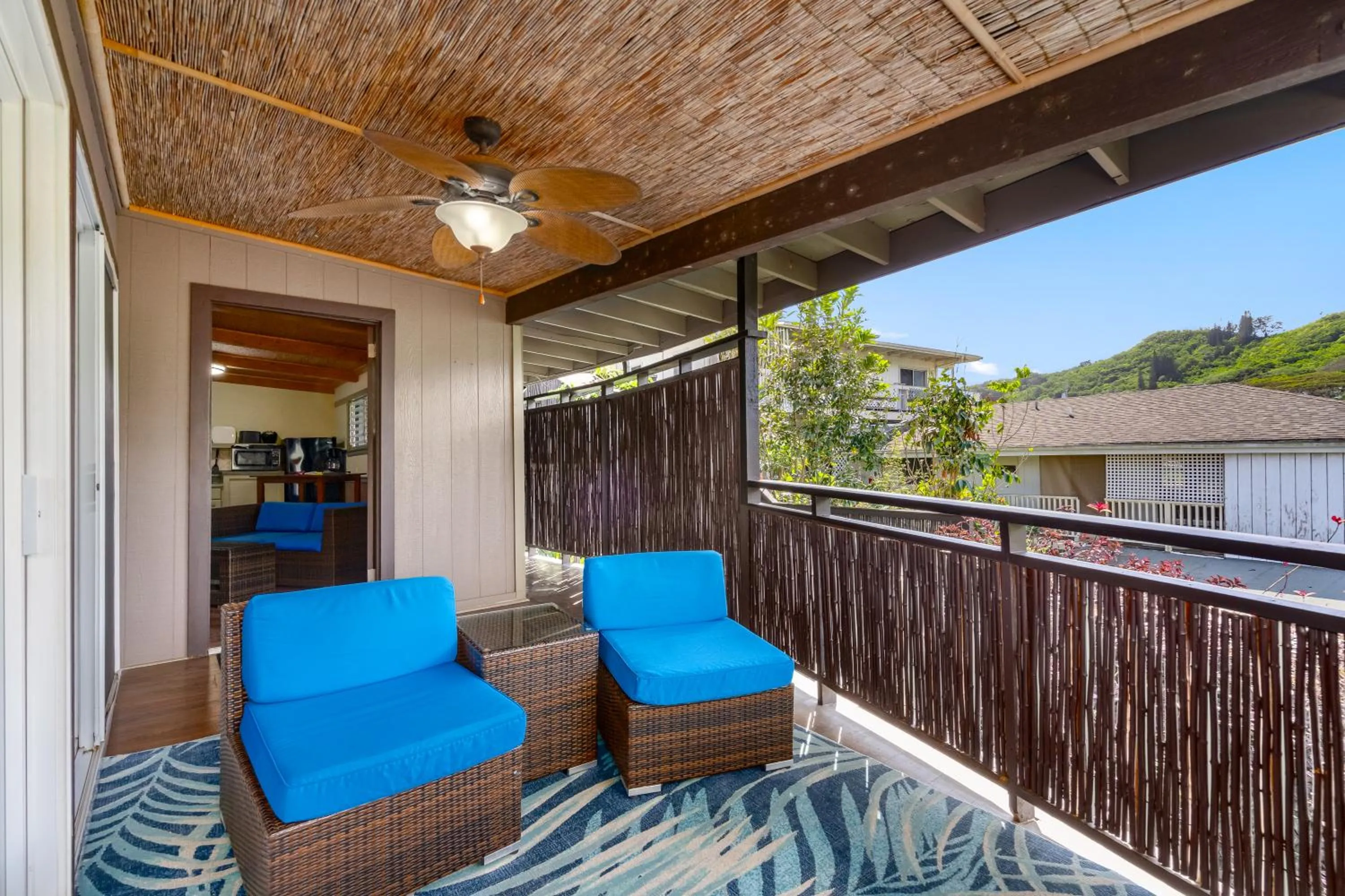Patio in Paradise Bay Resort