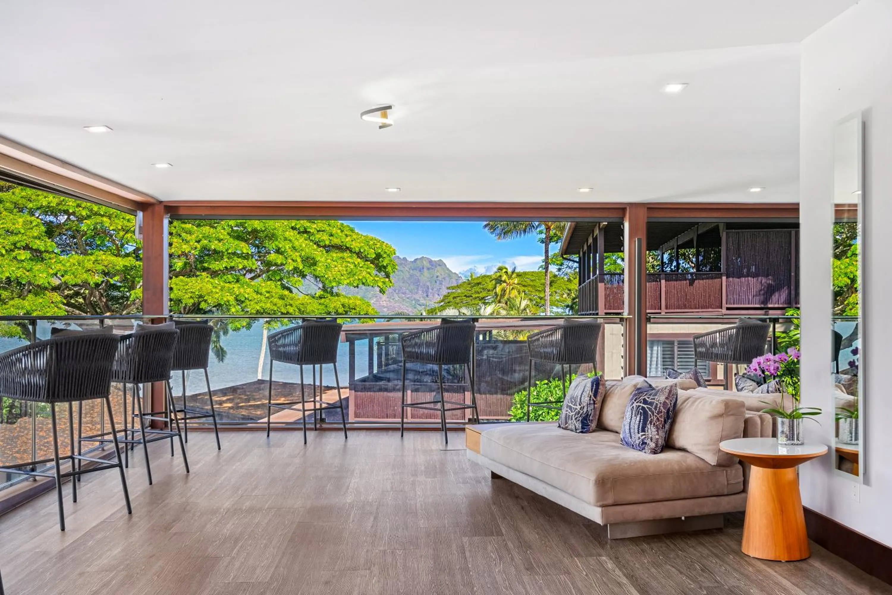 Patio in Paradise Bay Resort