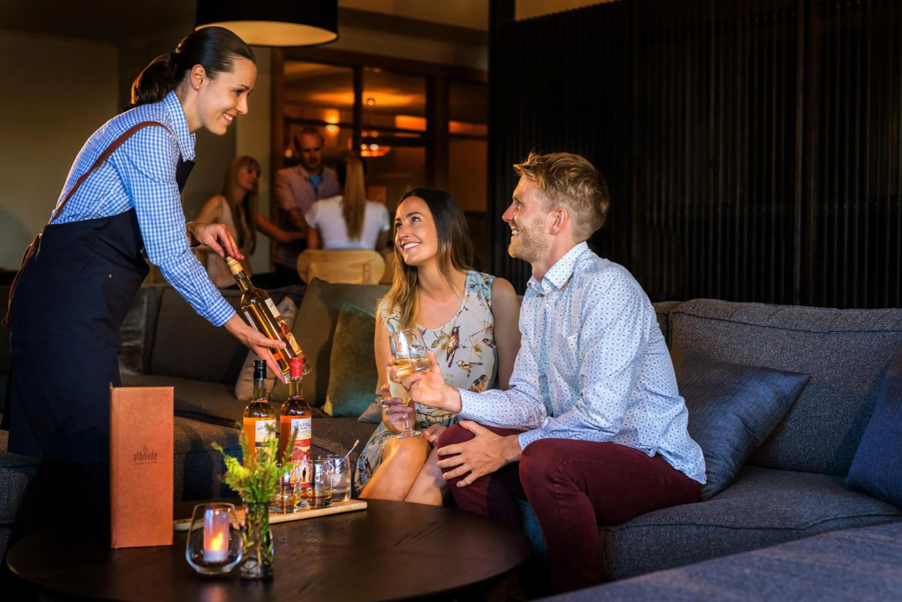 Lounge or bar in Cradle Mountain Hotel