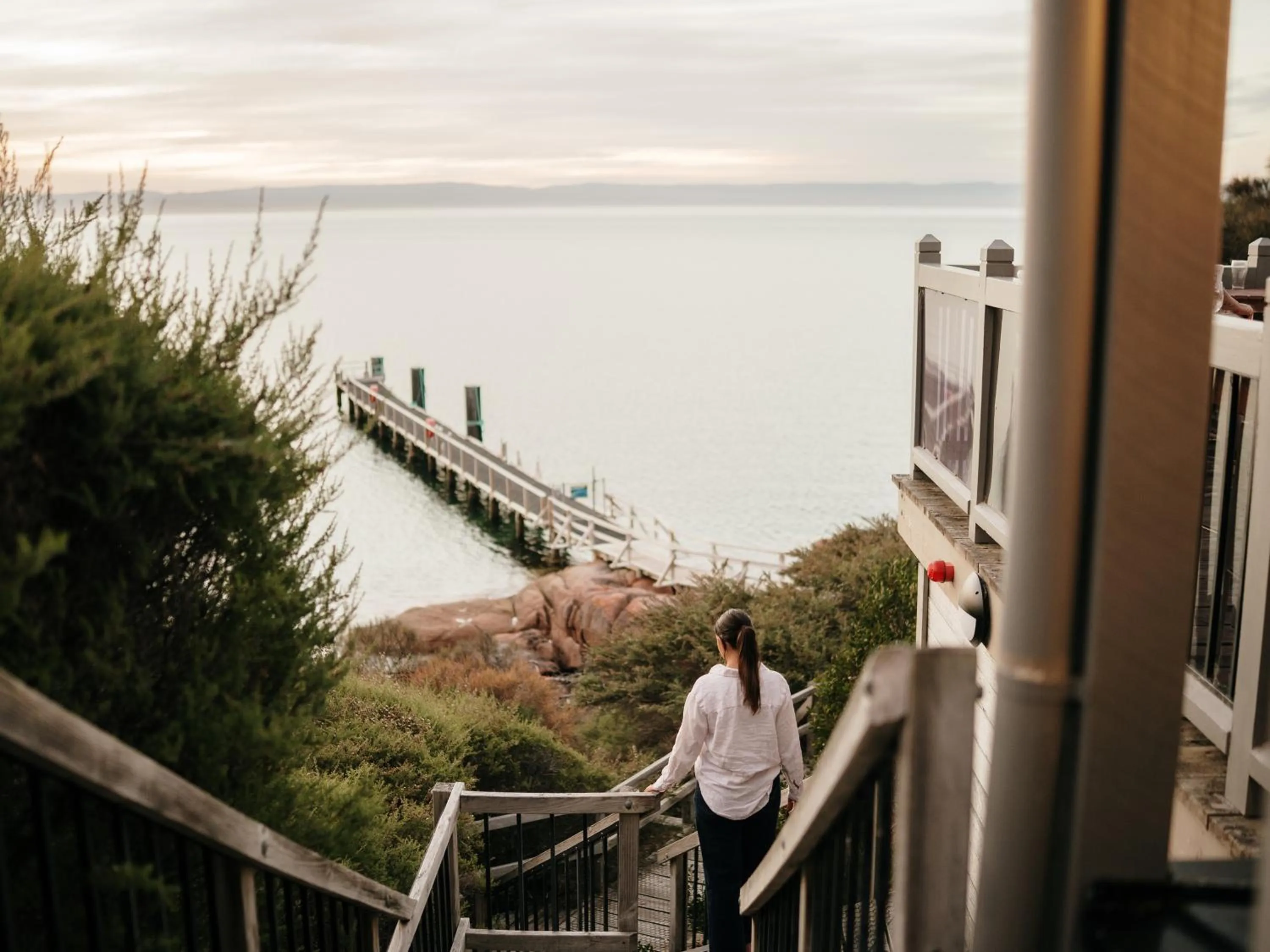 Natural landscape in Freycinet Lodge