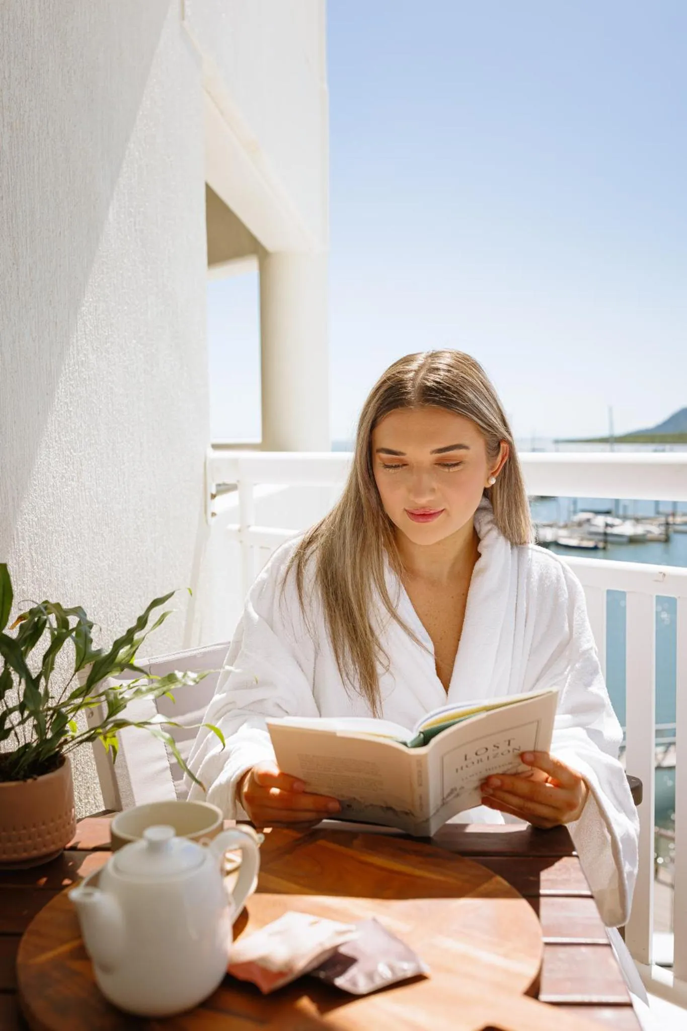 Balcony/Terrace in Shangri-La The Marina, Cairns