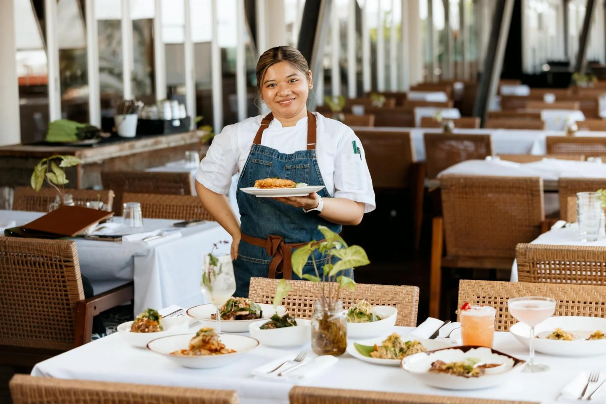 Restaurant/places to eat in Shangri-La The Marina, Cairns