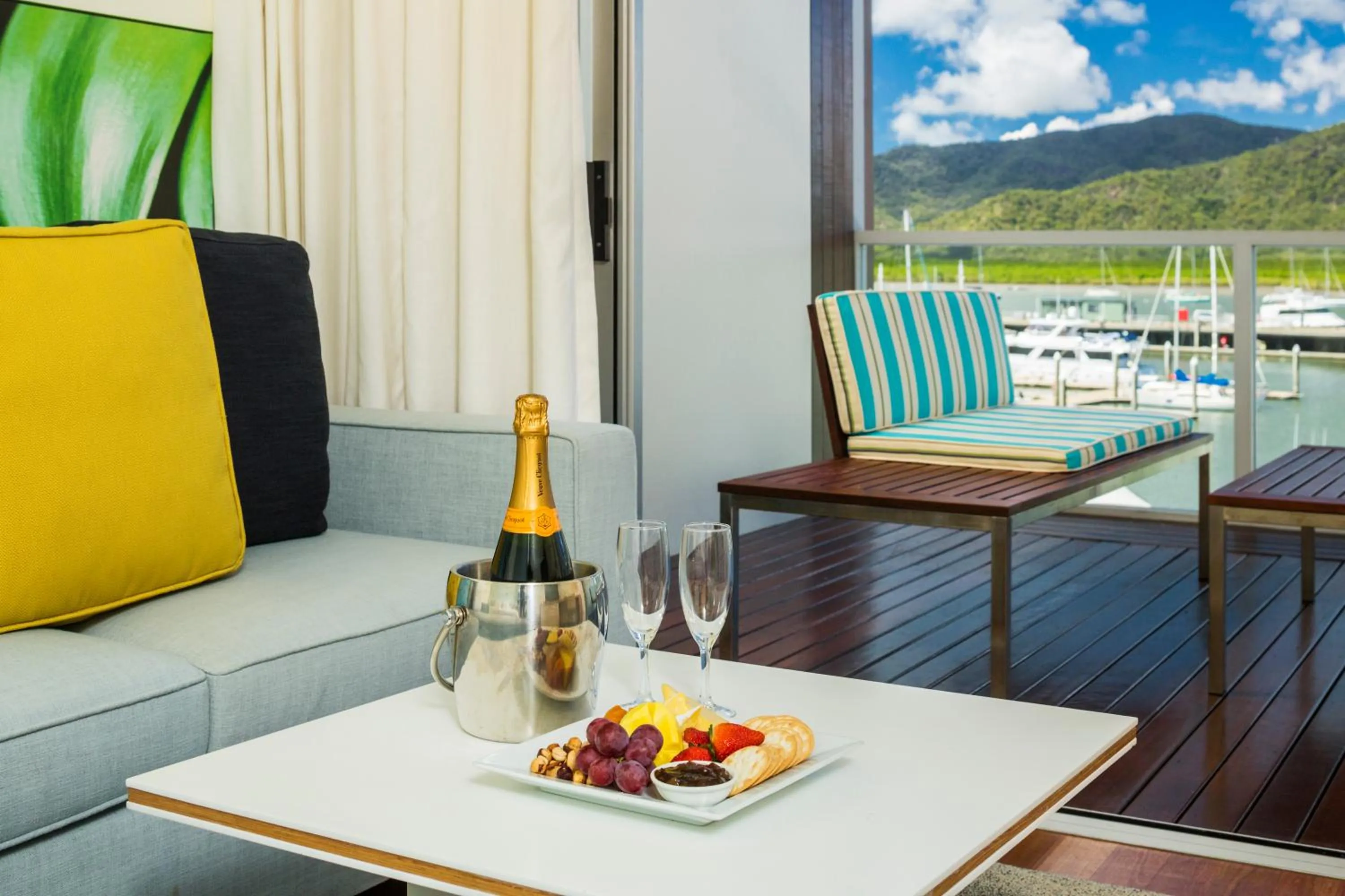 Food close-up in Shangri-La The Marina, Cairns