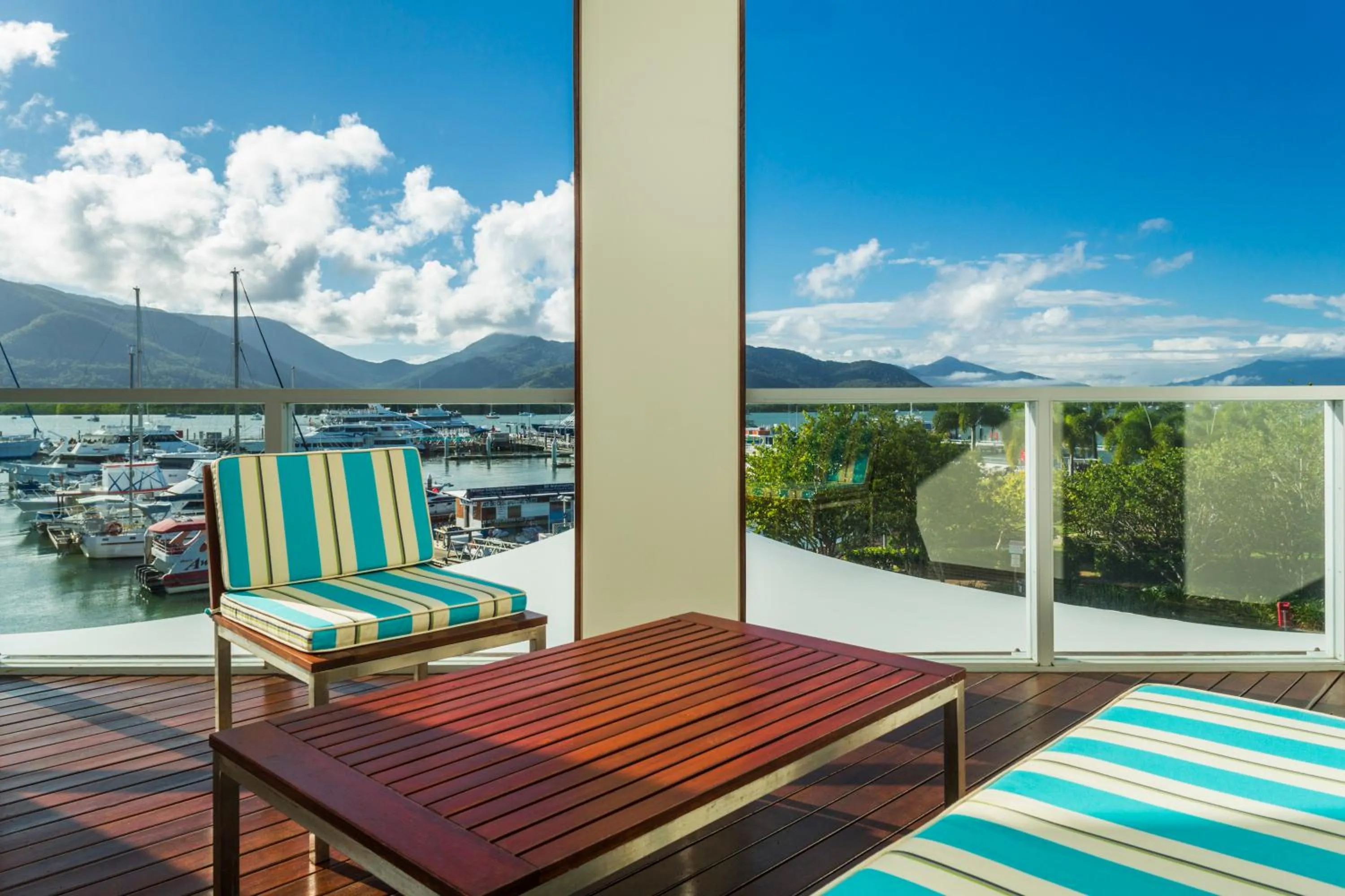 View (from property/room) in Shangri-La The Marina, Cairns