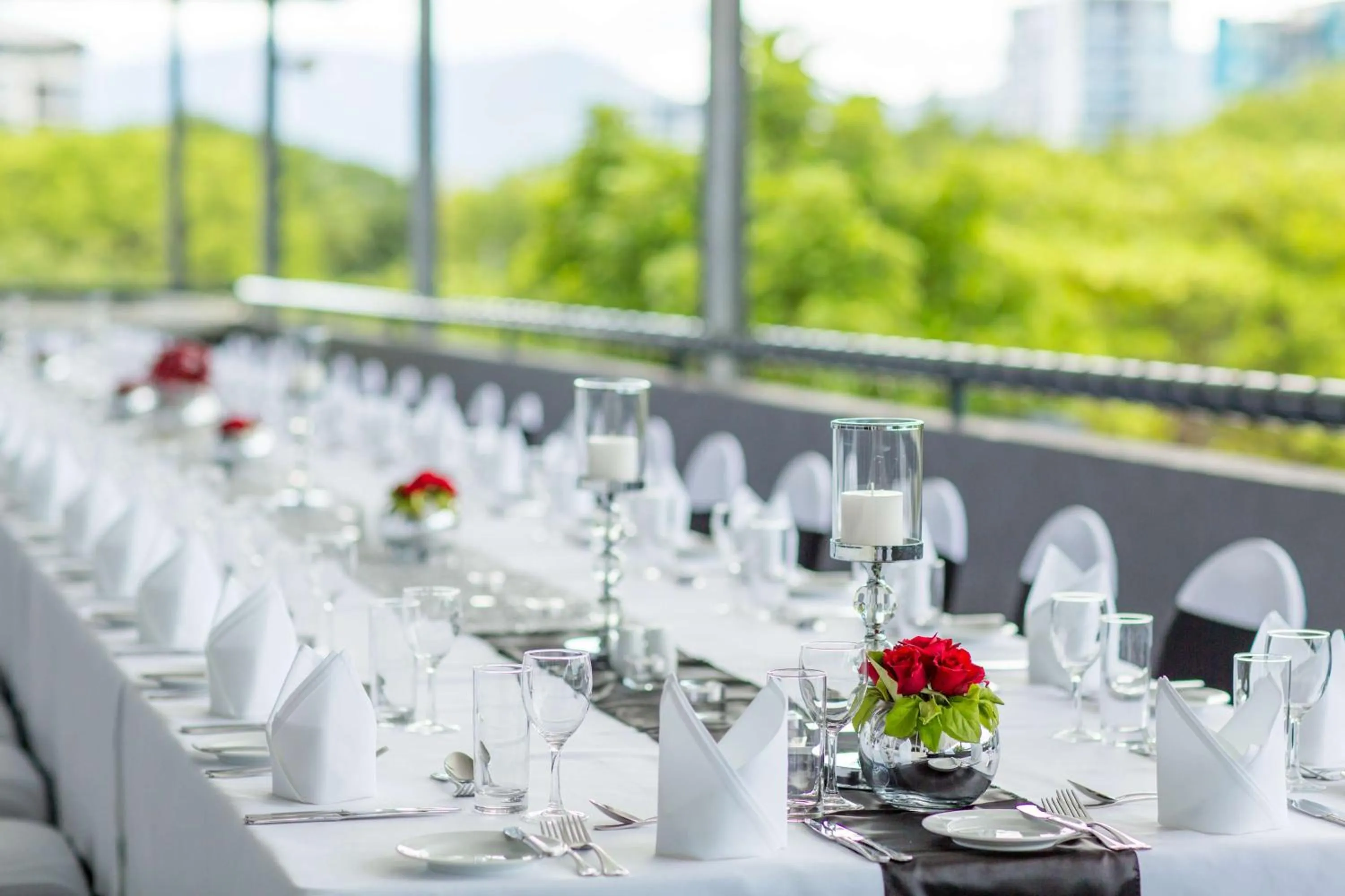 On site in Shangri-La The Marina, Cairns