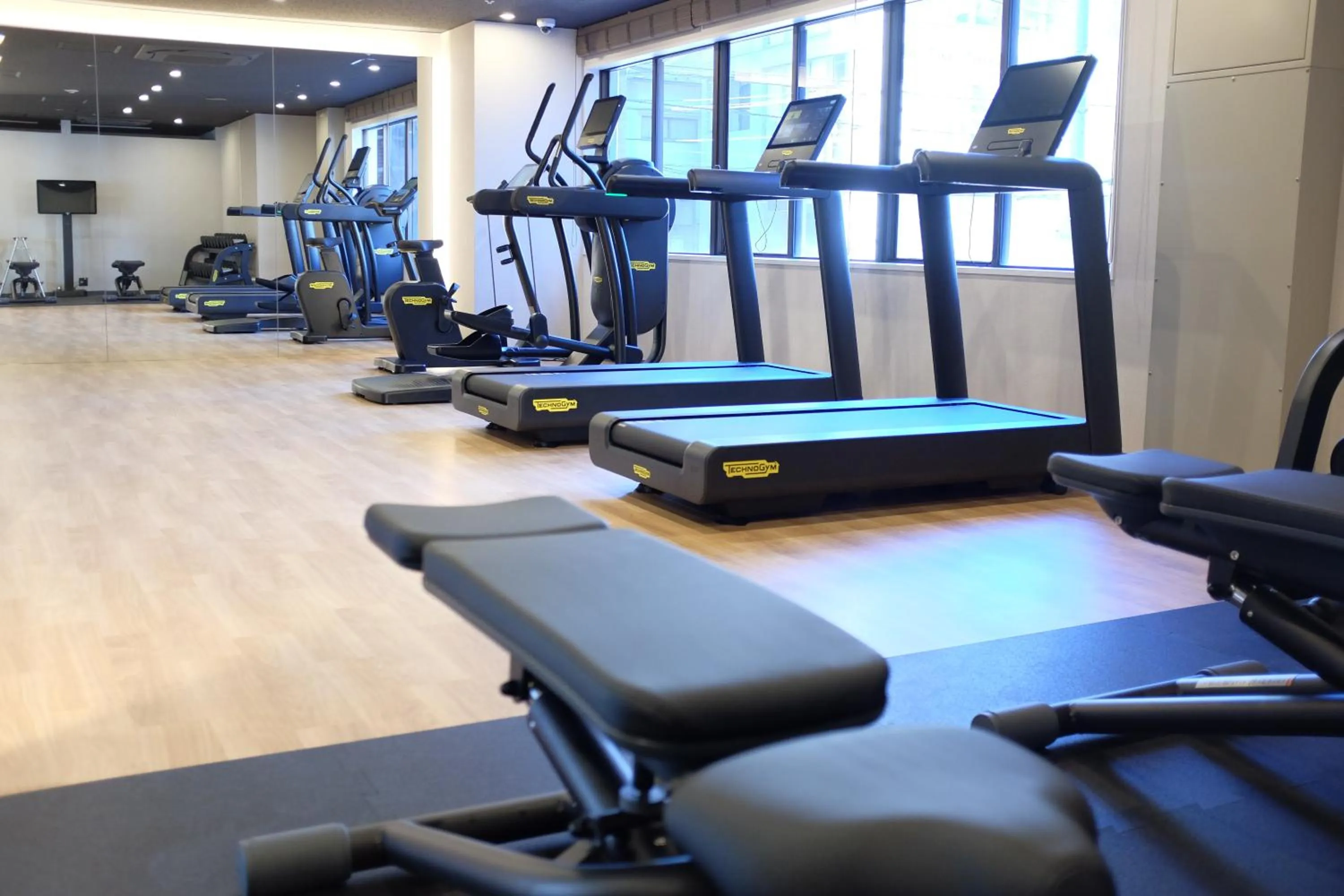 Fitness centre/facilities in THE KNOT TOKYO Shinjuku