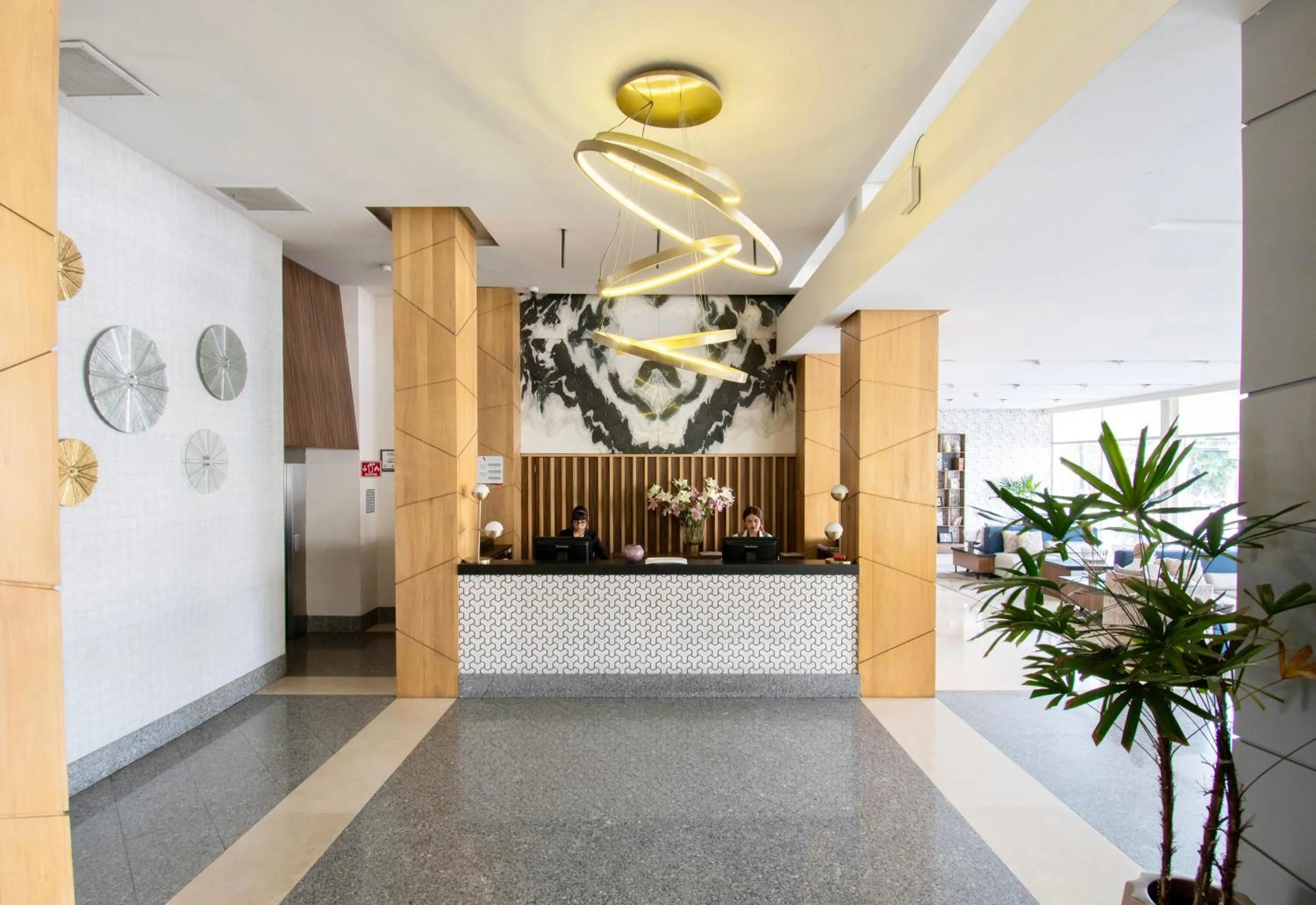 Lobby or reception in Hotel Velvet Plaza