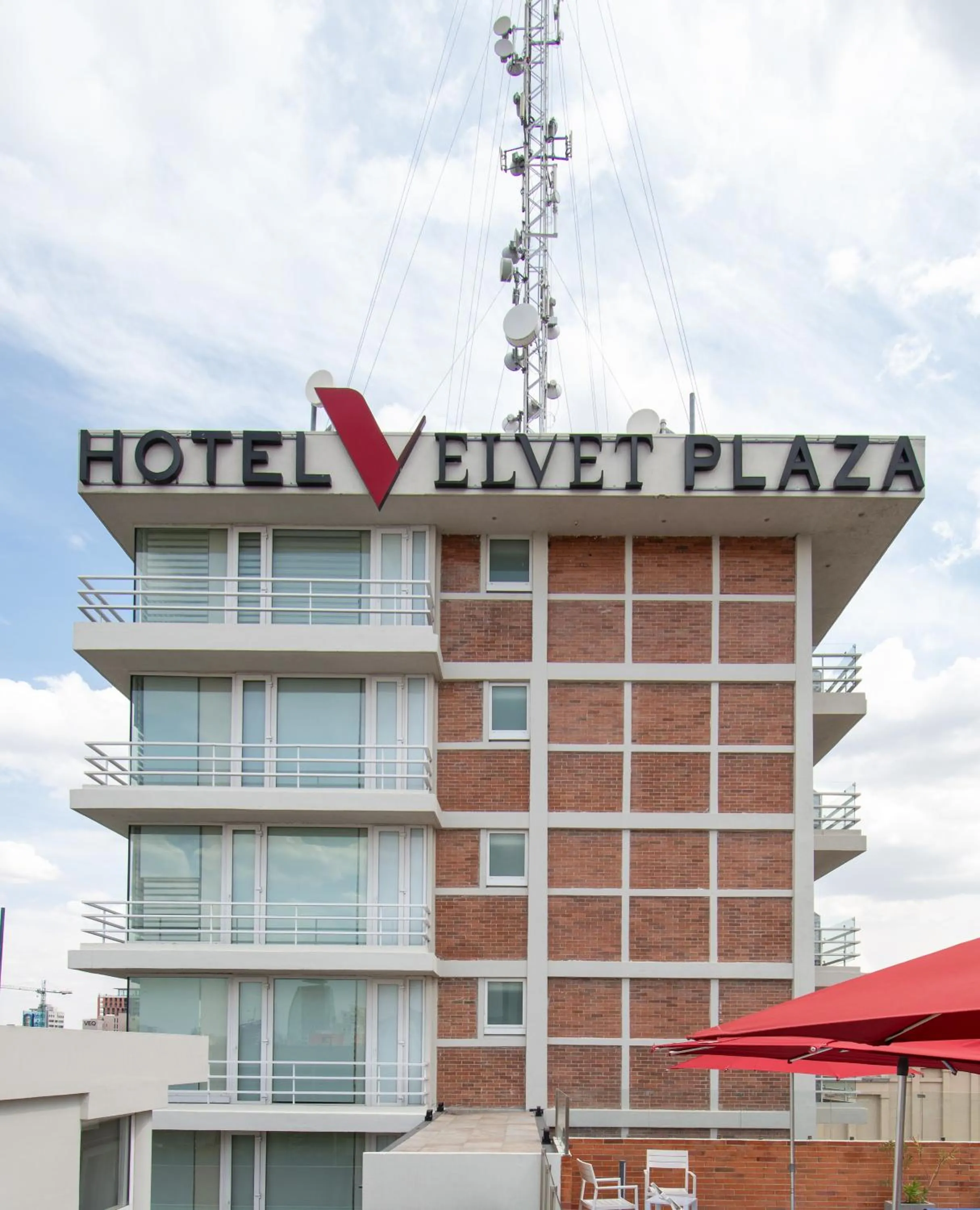 Property building in Hotel Velvet Plaza