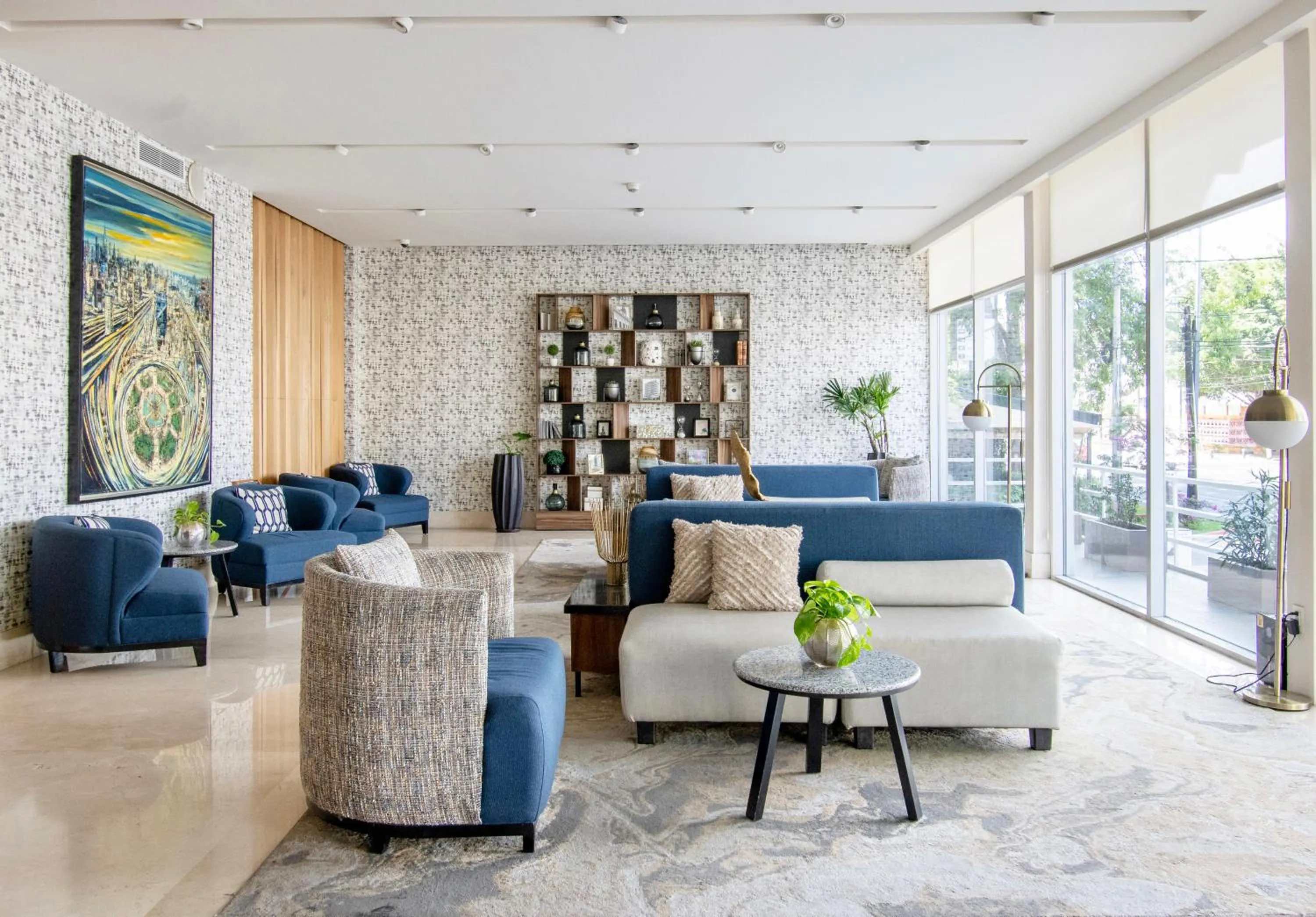 Lobby or reception in Hotel Velvet Plaza