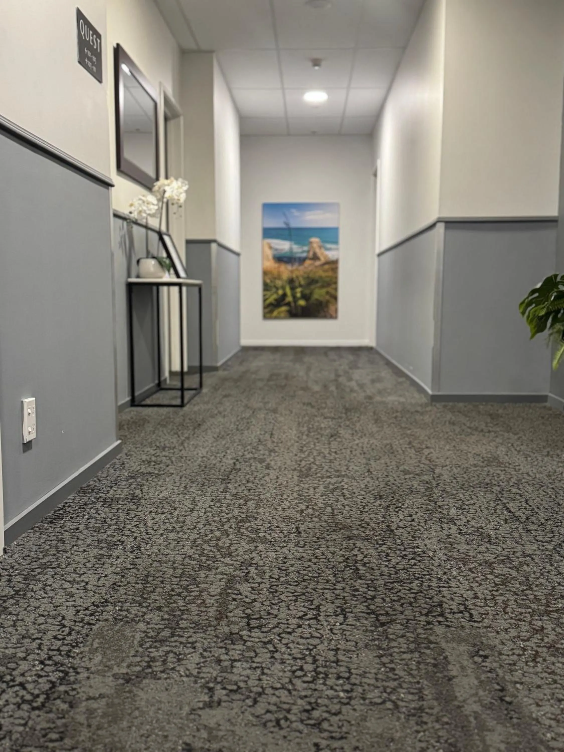 Floor plan in Quest Henderson, Auckland Apartment Hotel