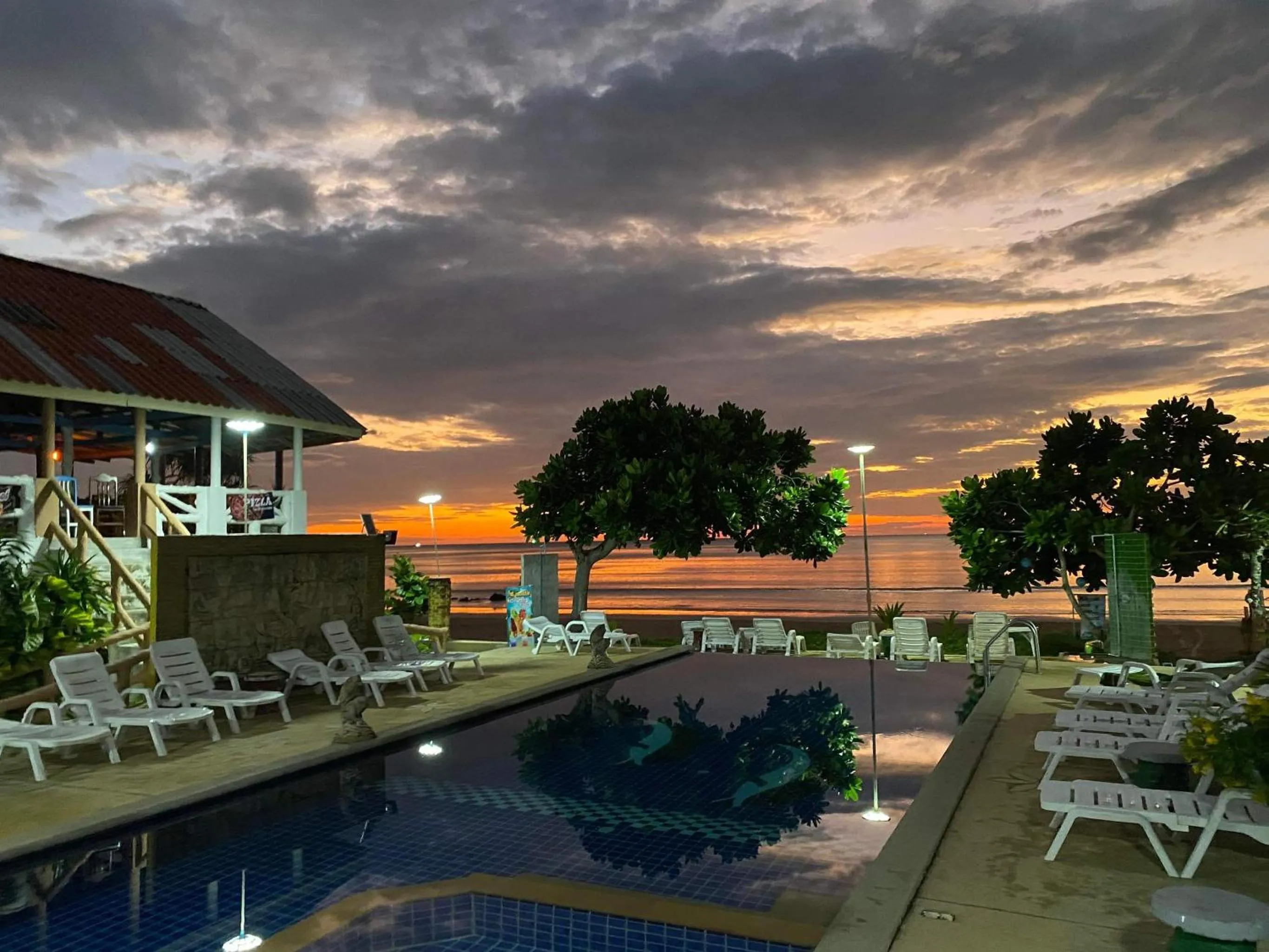 Pool view in Lanta Garden Home