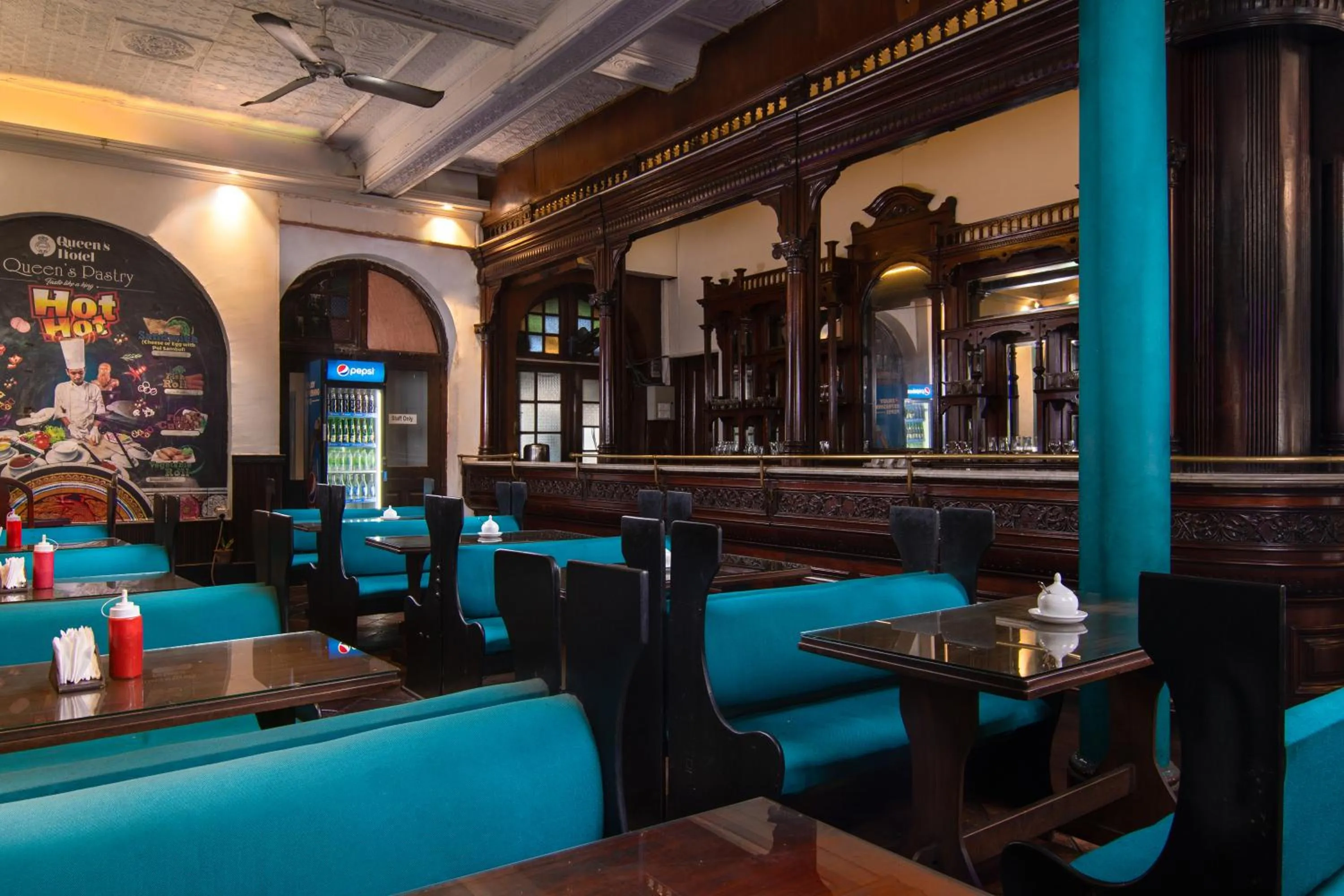 Dining area in Queen's Hotel Kandy - 160 Years of Heritage & Luxury
