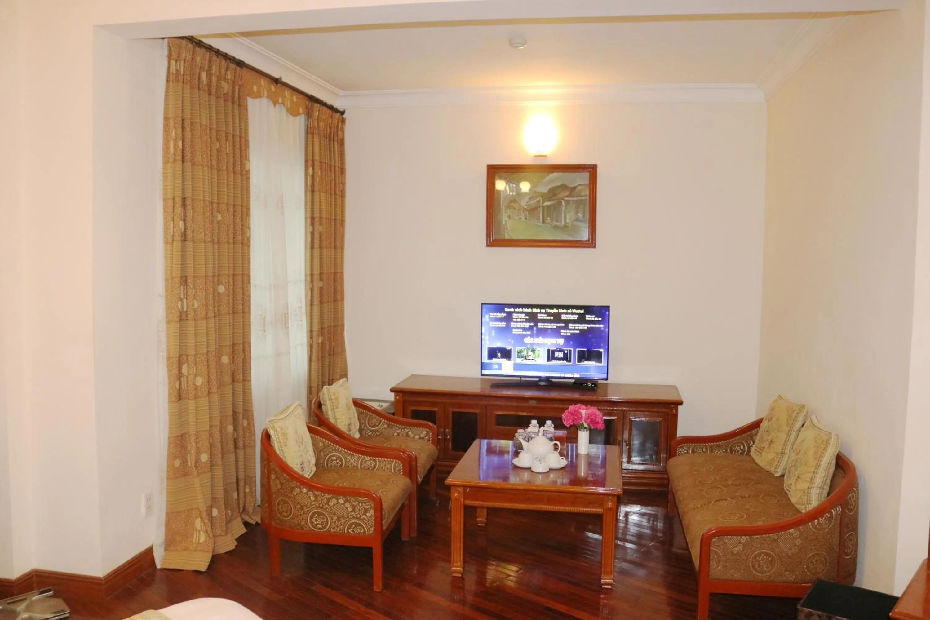 Living room in Central Hotel