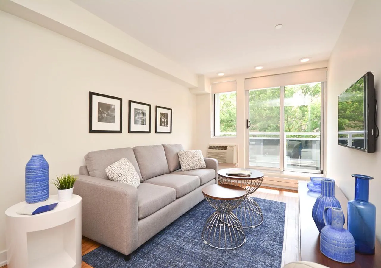 Living room in LIV Extended Stay