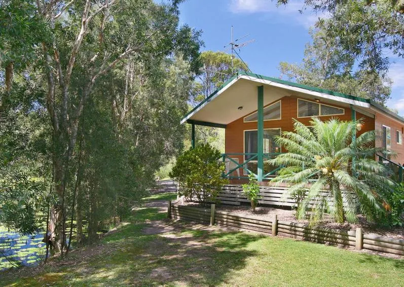 Patio in Lorikeet Holiday Park