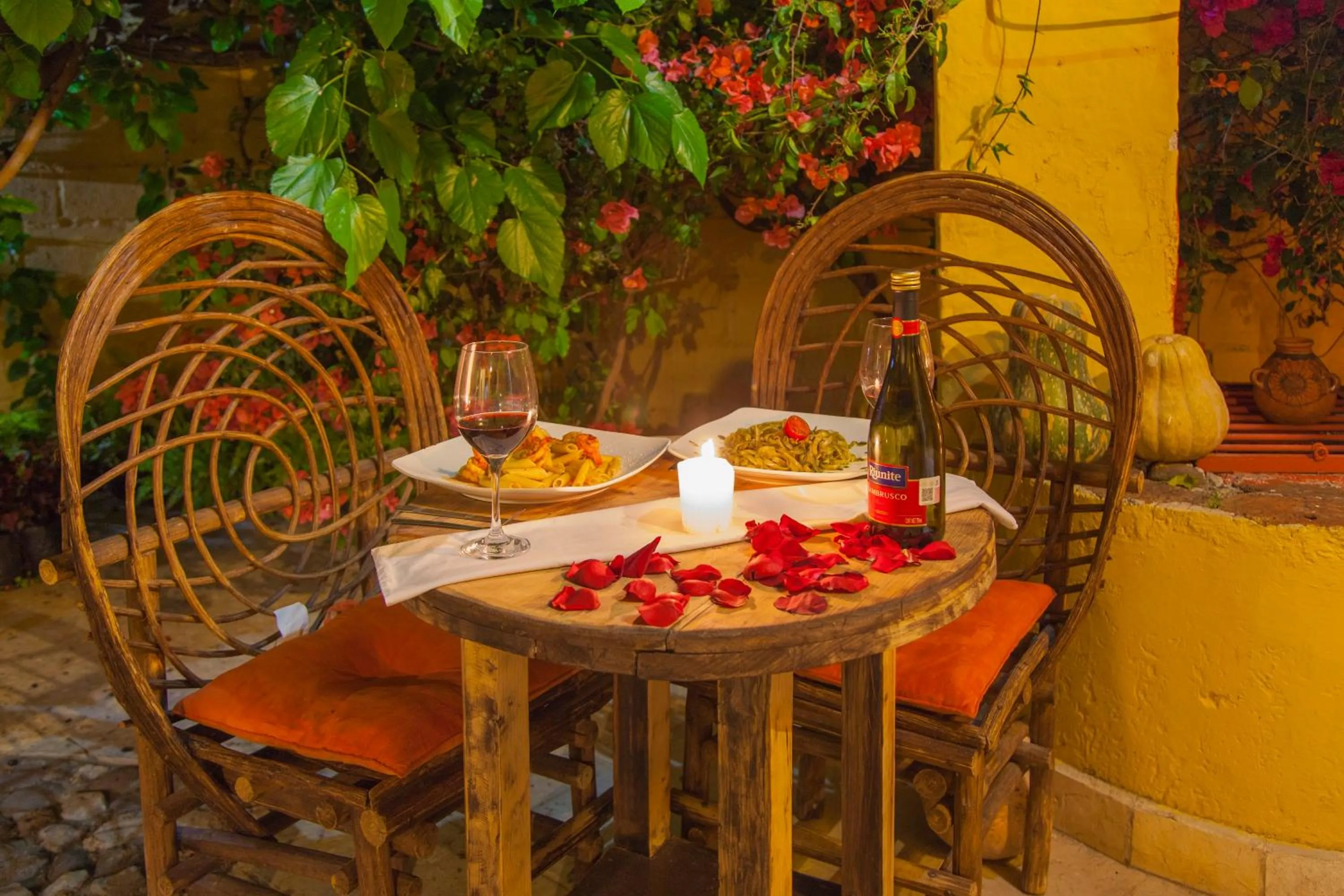 Dinner in Hotel Adobe y Teja