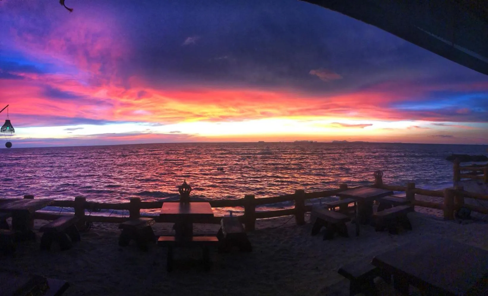 Sunset in Blue Andaman Lanta Resort