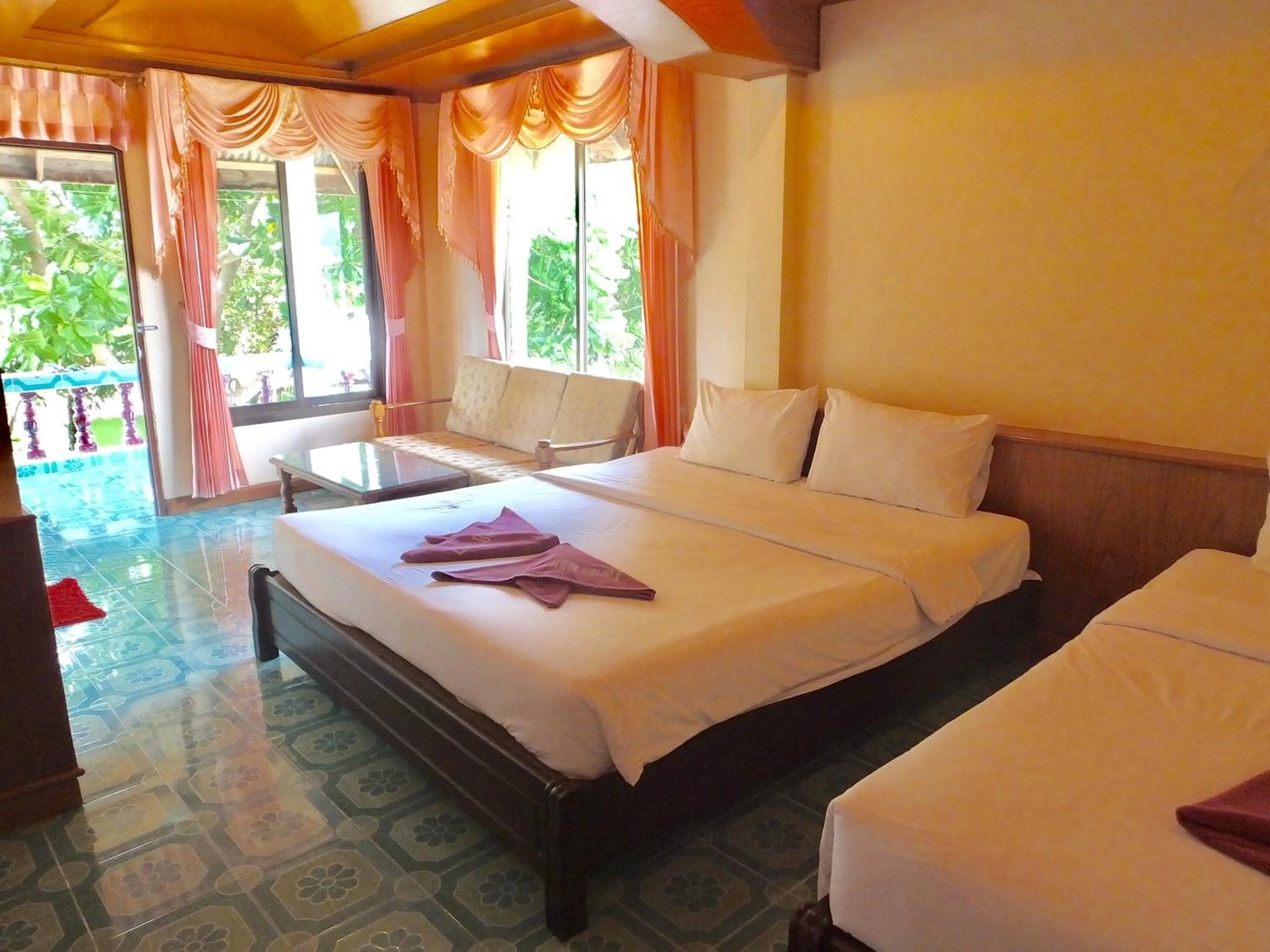 Bedroom, Bed in Blue Andaman Lanta Resort