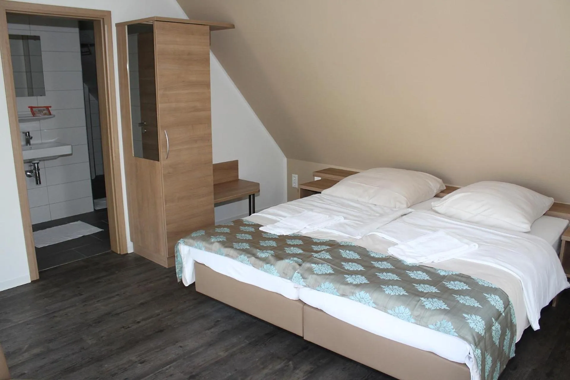 Bed in Hotel Pizzeria Da Beni