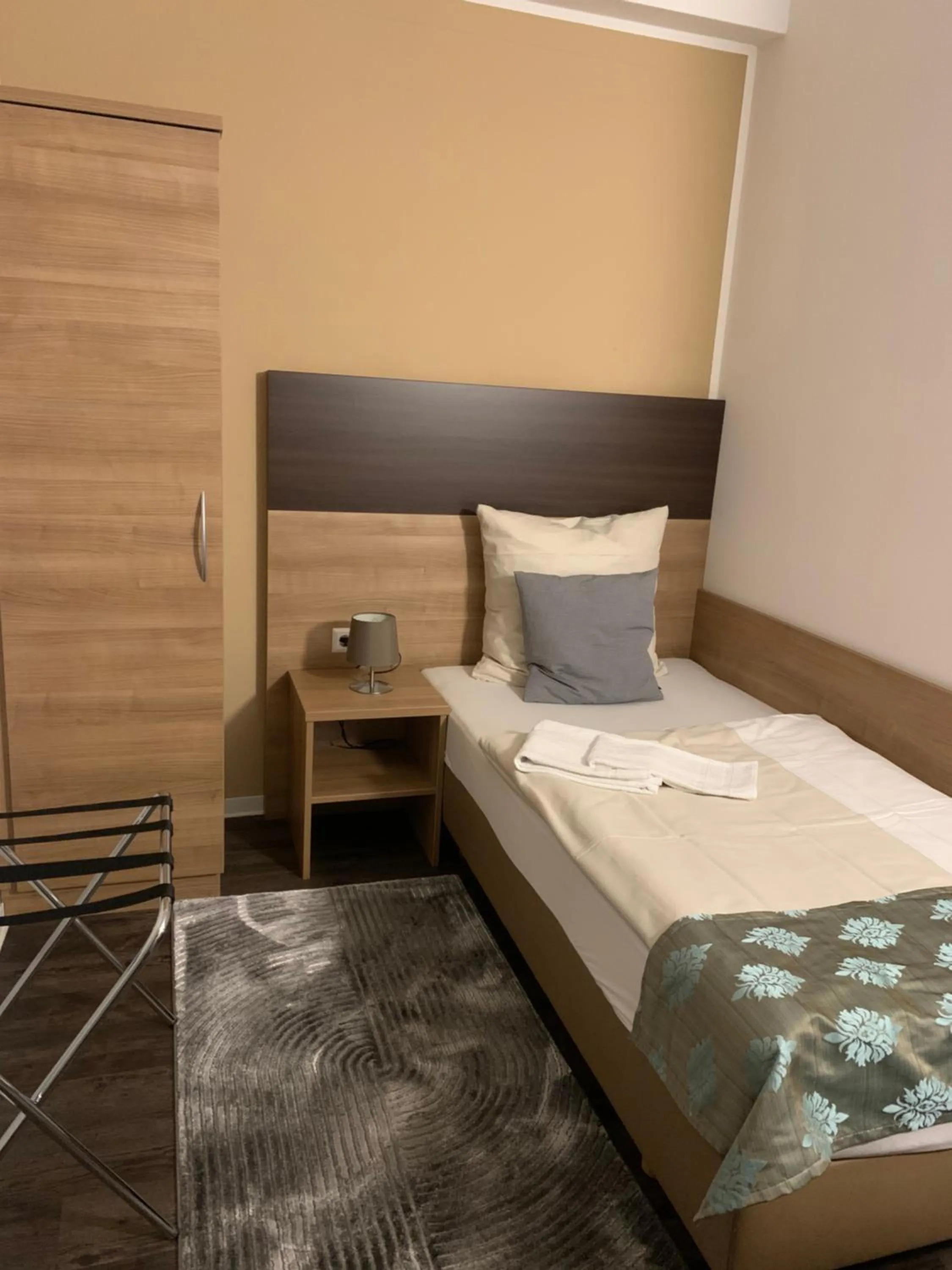 Bed in Hotel Pizzeria Da Beni