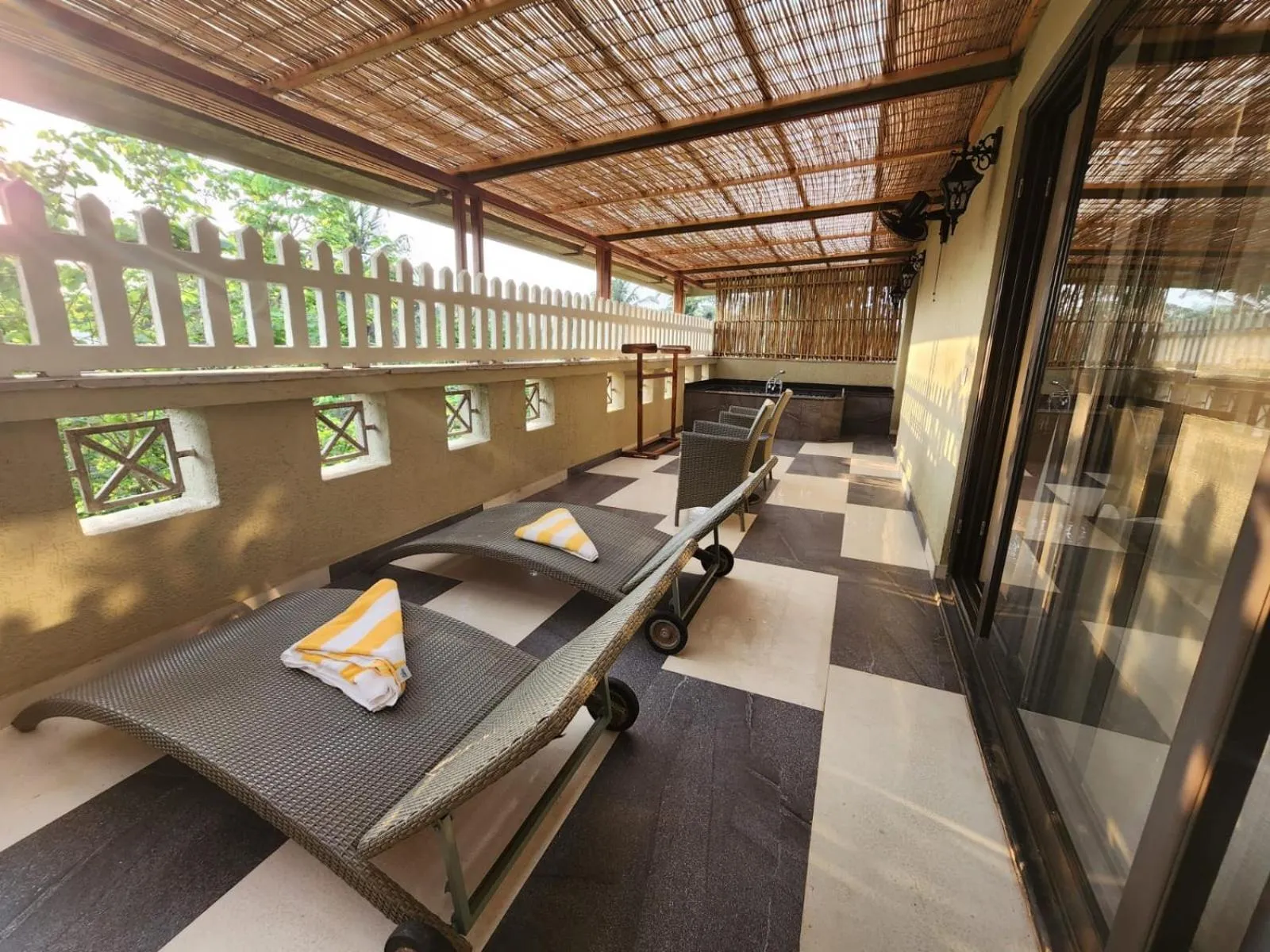 Balcony/Terrace in Beleza By The Beach