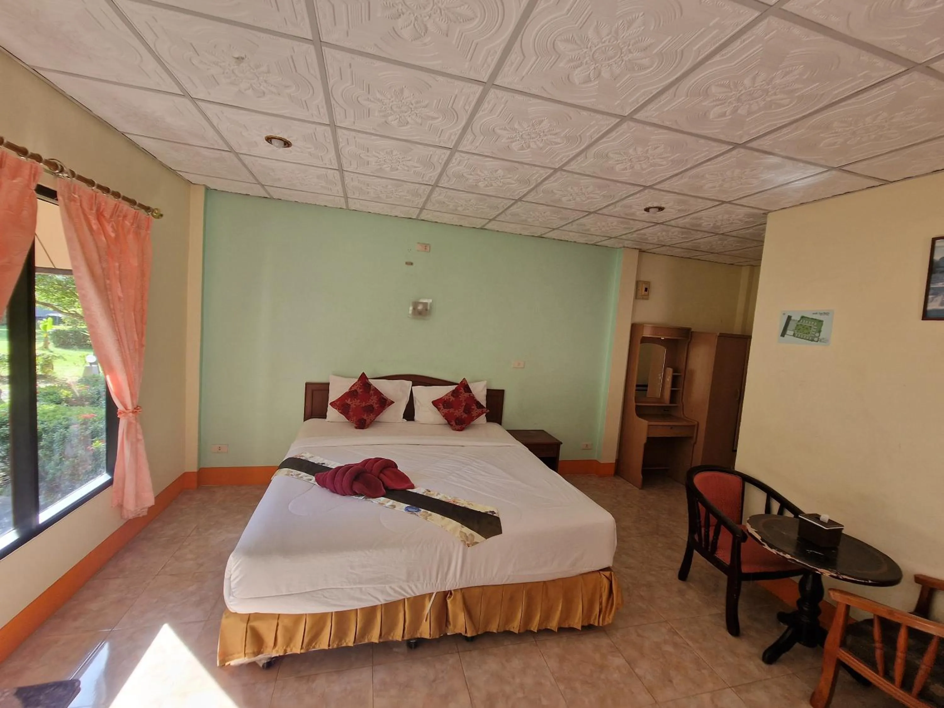 Bed in Rim Khao Resort