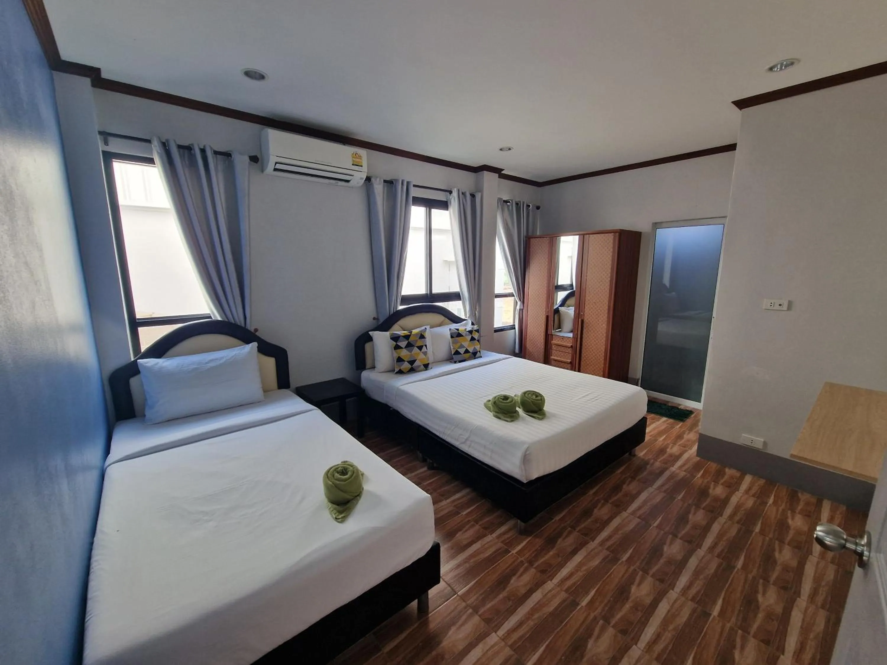 Bed in Rim Khao Resort