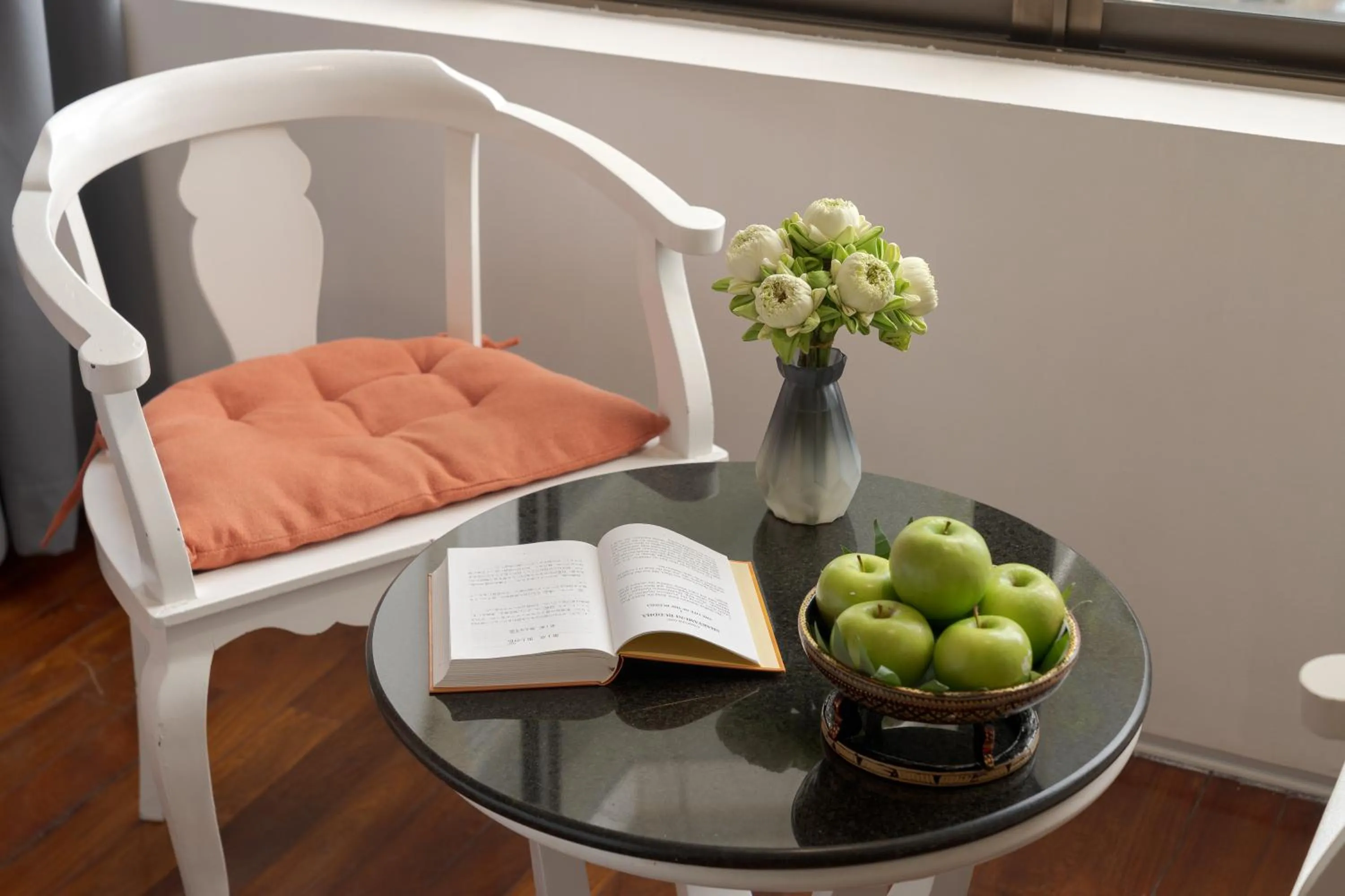 Seating area in Memoire Siem Reap Hotel