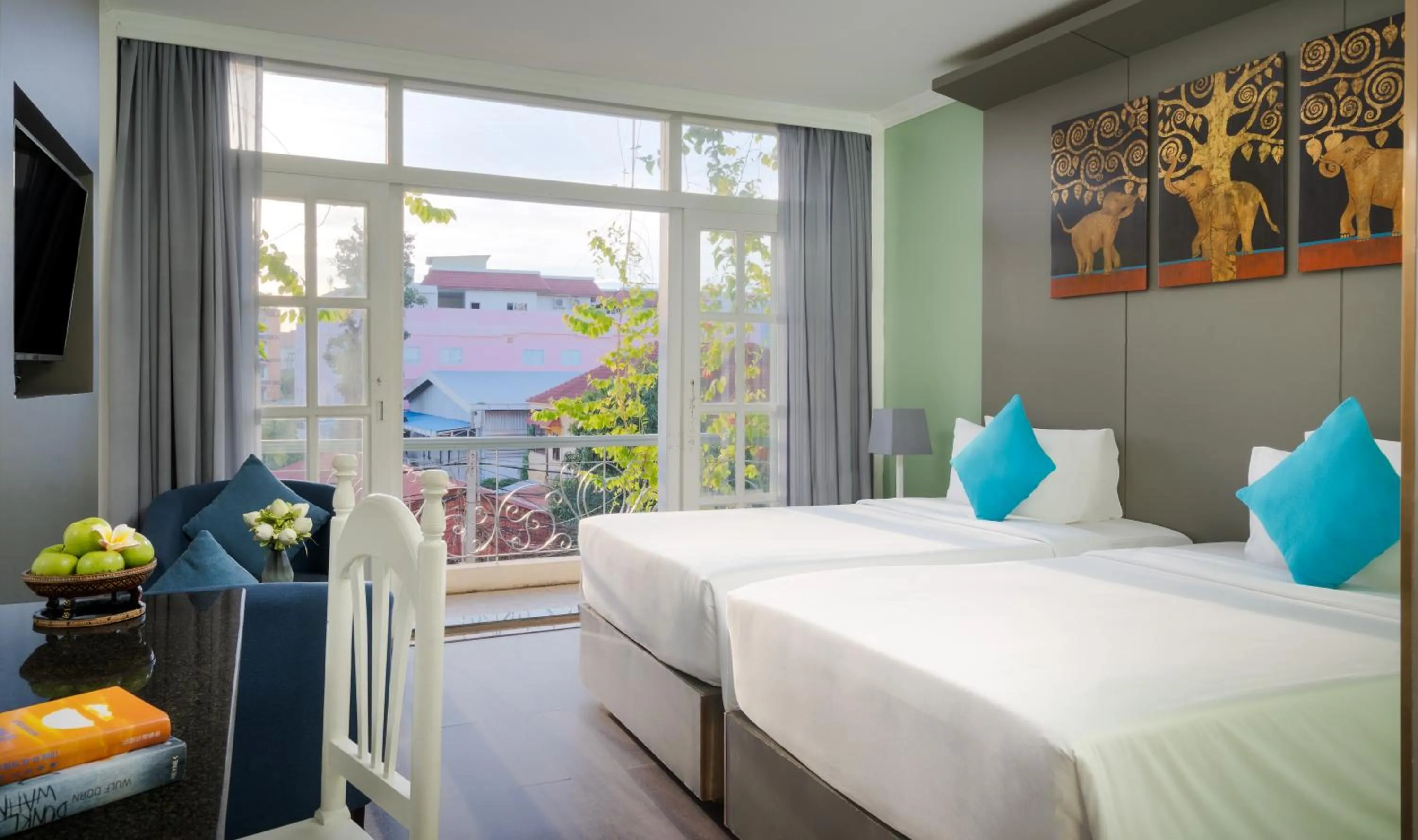 Bedroom, Bed in Memoire Siem Reap Hotel