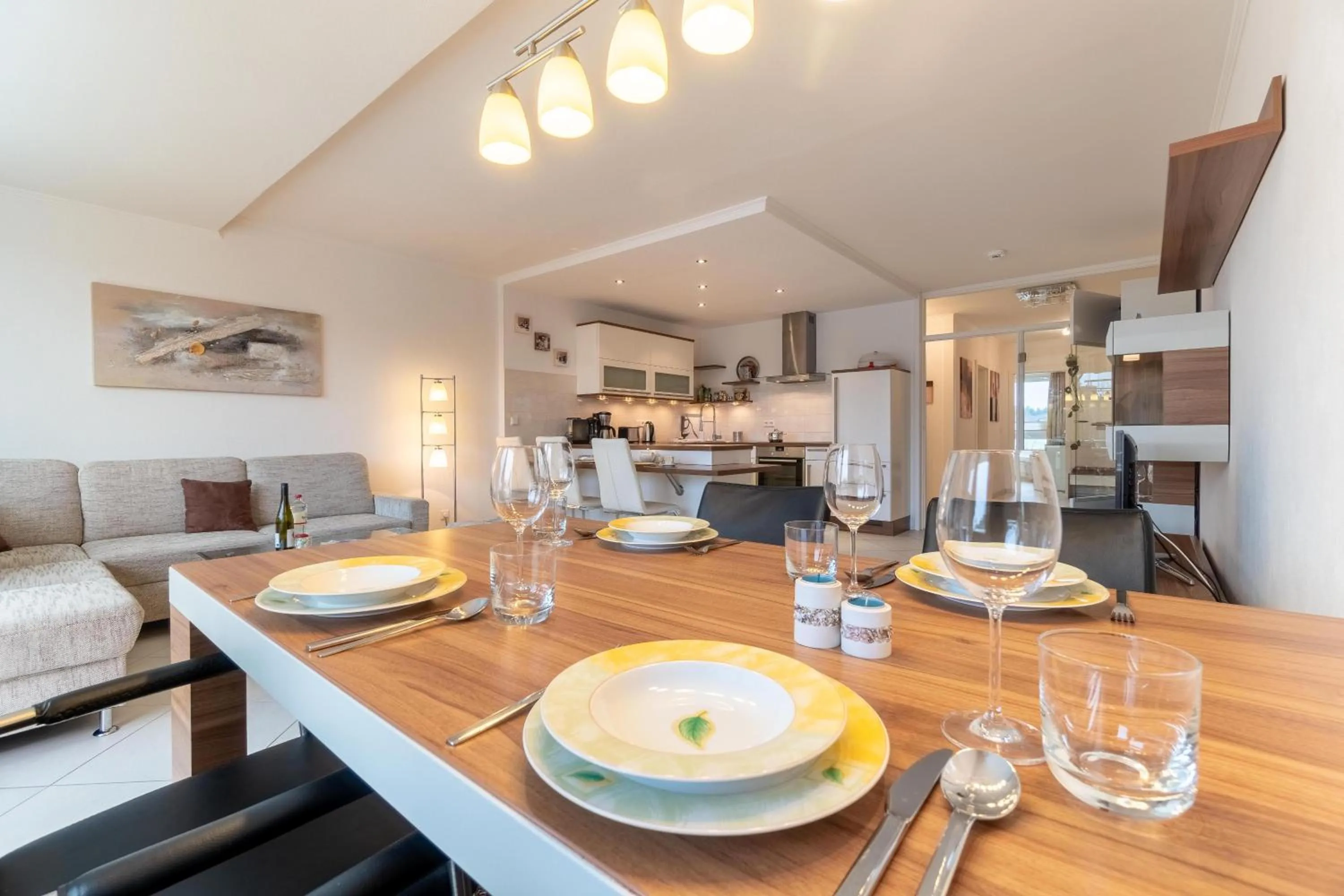 Living room in Haus Halligblick Wohnung 16