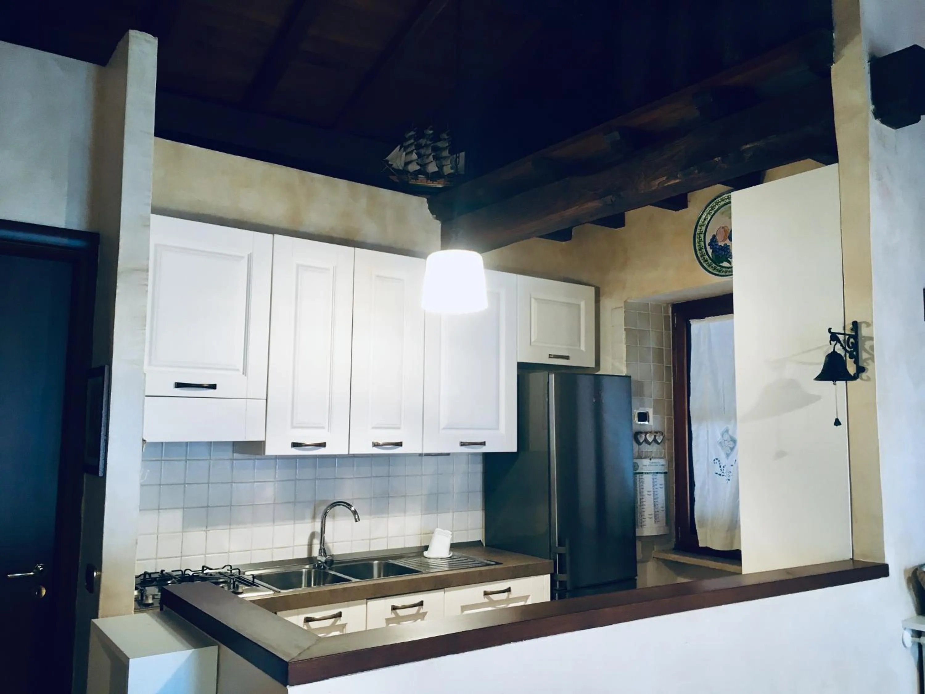 Kitchen or kitchenette in Locanda dell'Arcangelo
