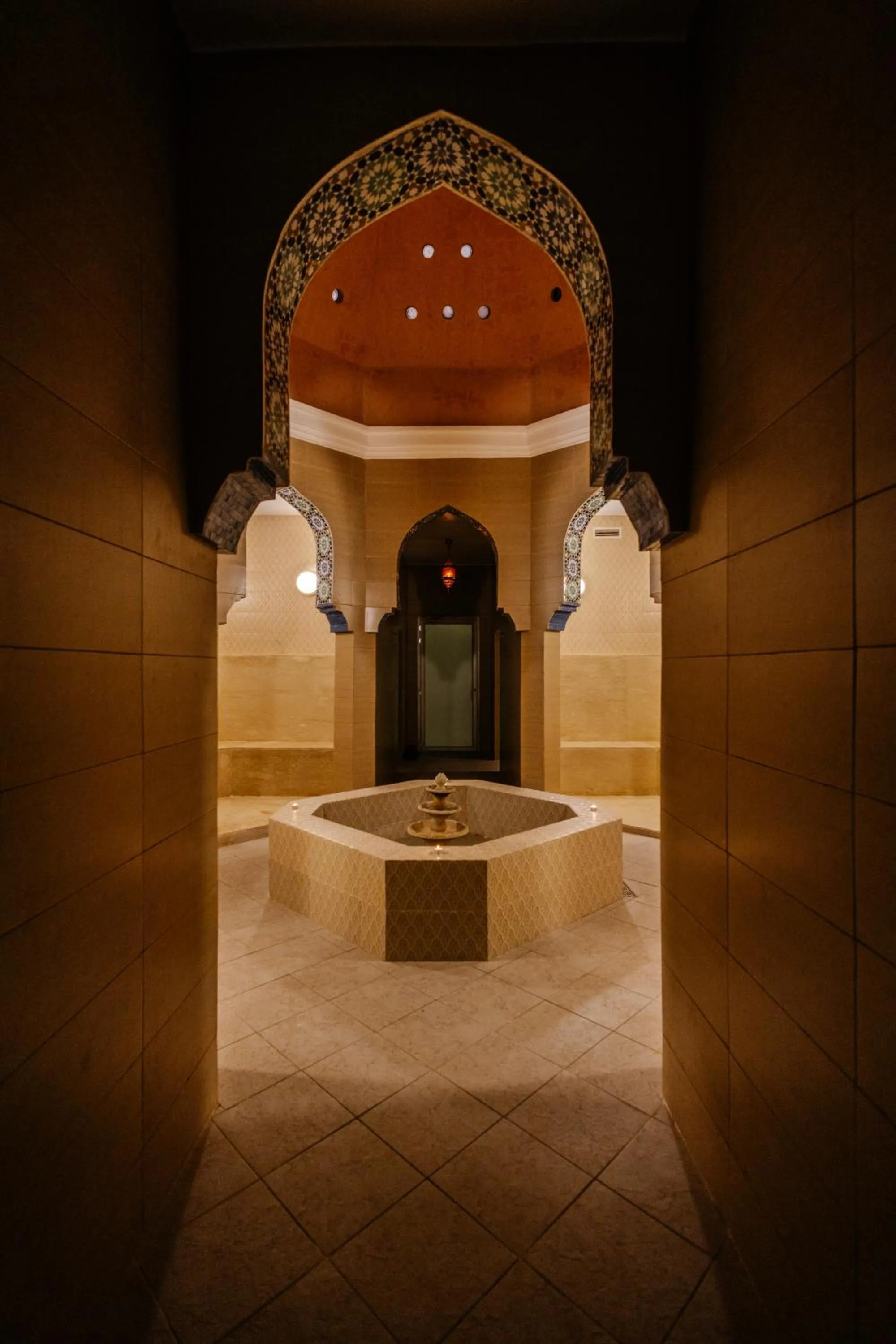 Steam room in Hotel Prestige Agadir