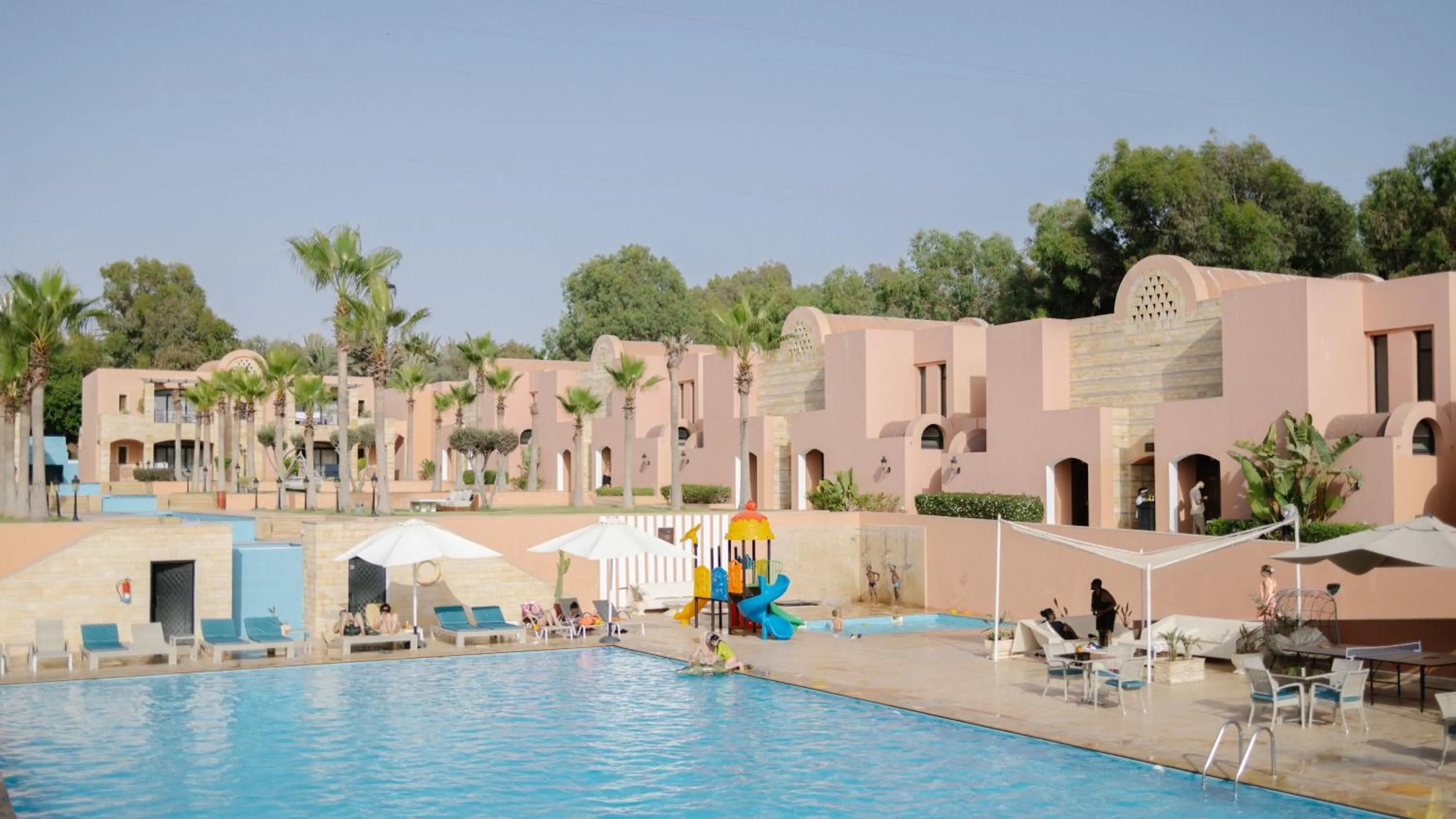 Swimming pool in Hotel Prestige Agadir