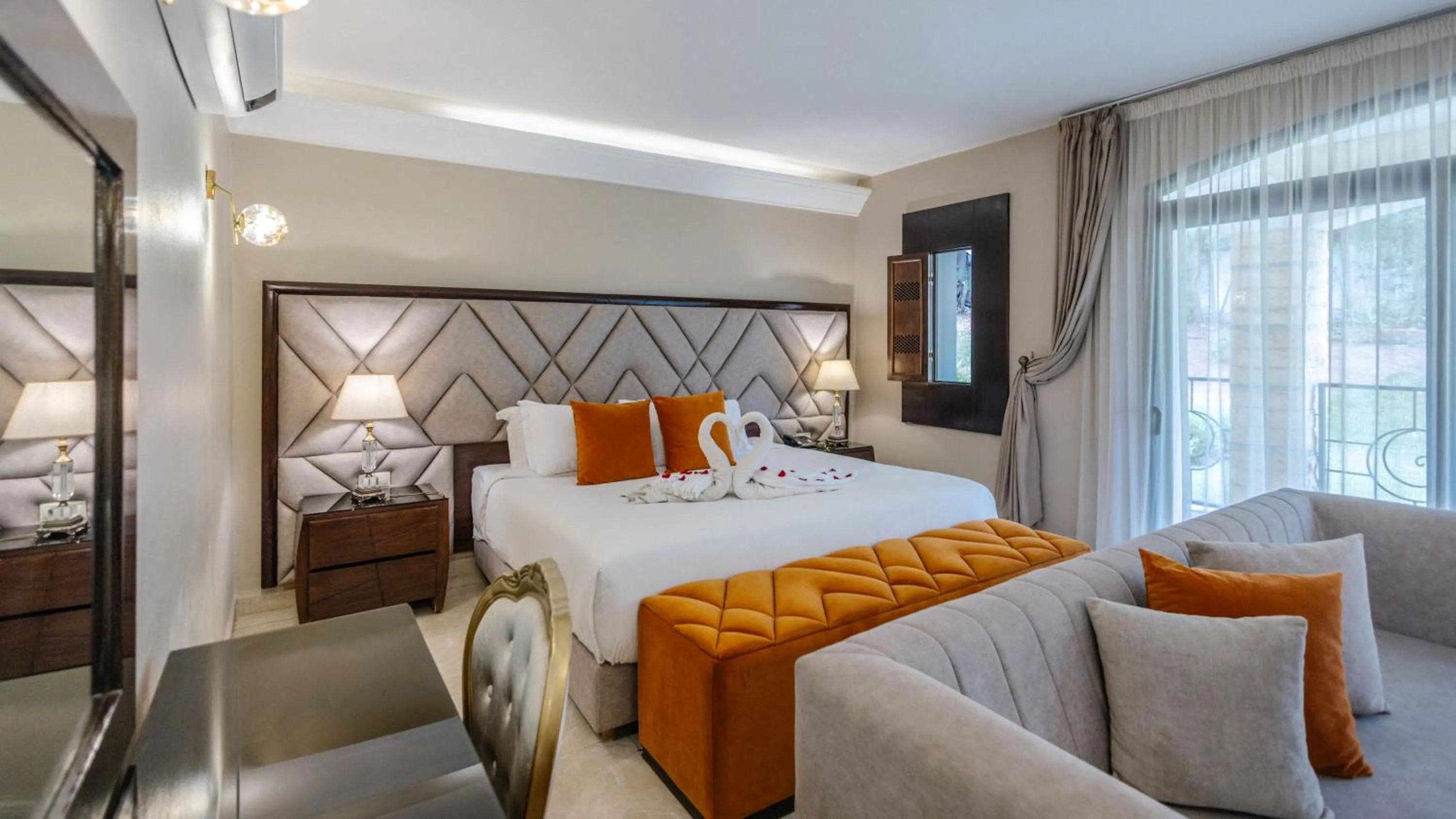 Bed in Hotel Prestige Agadir