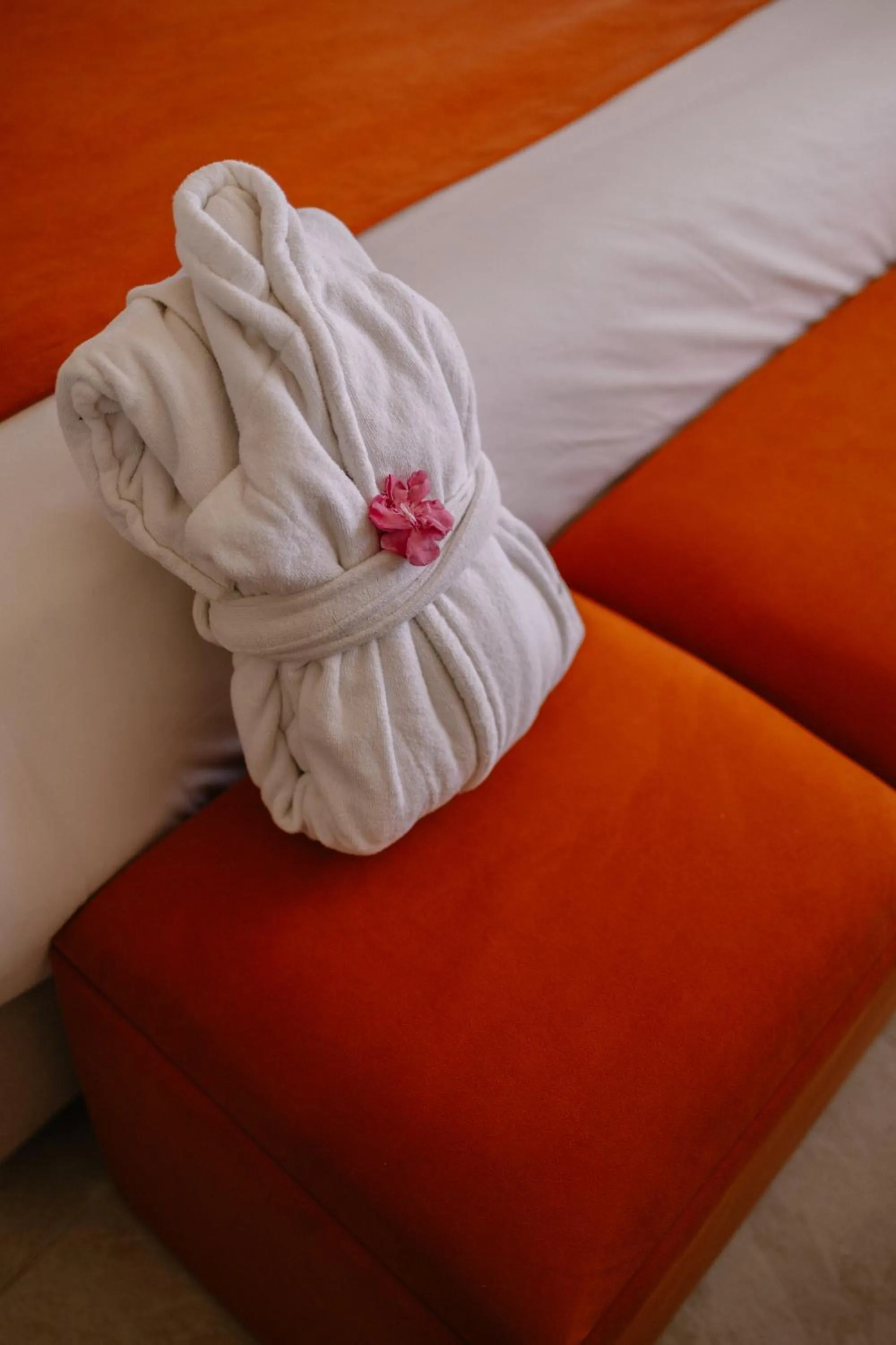 Decorative detail, Bed in Hotel Prestige Agadir