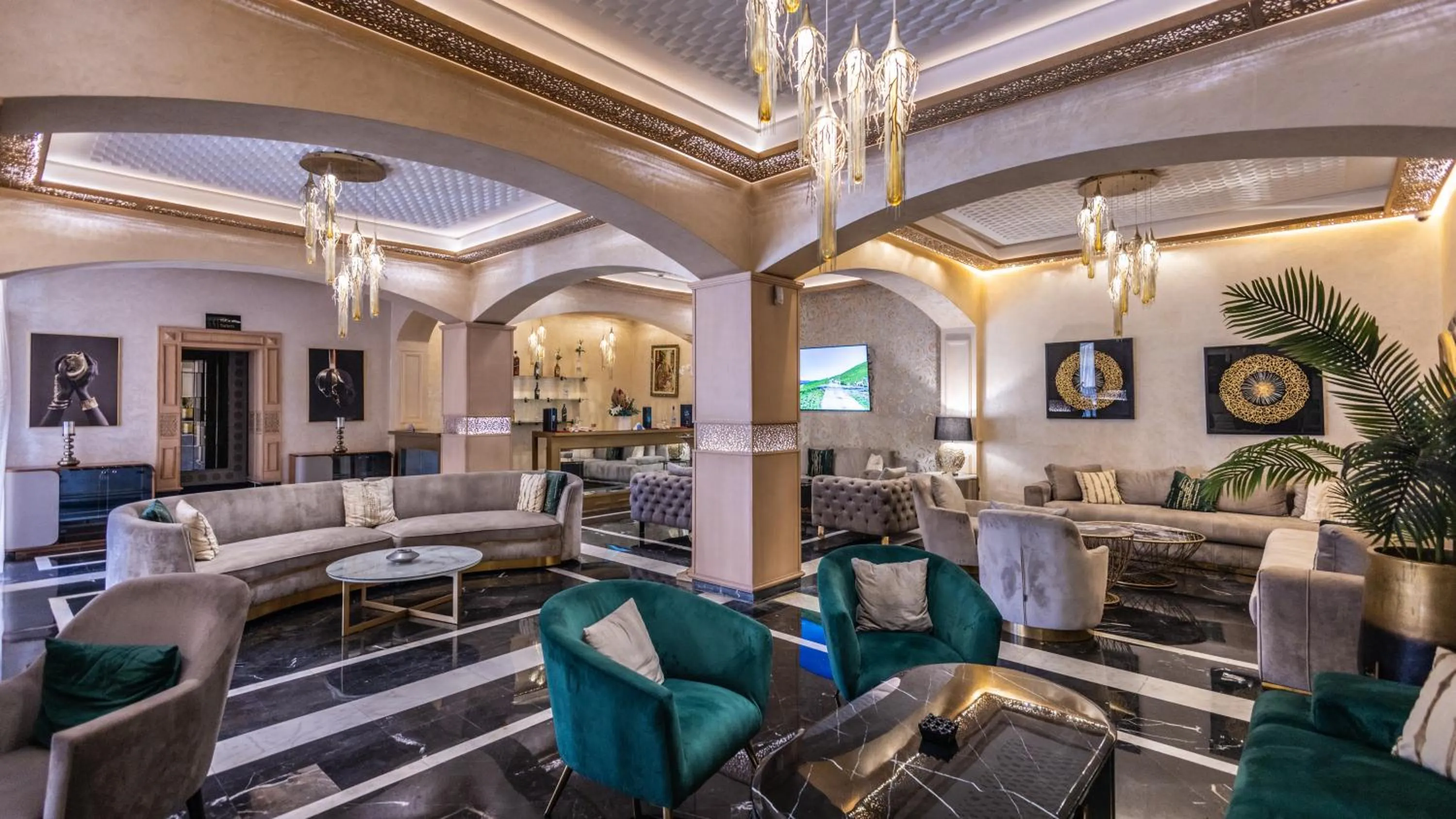 Lobby or reception in Hotel Prestige Agadir