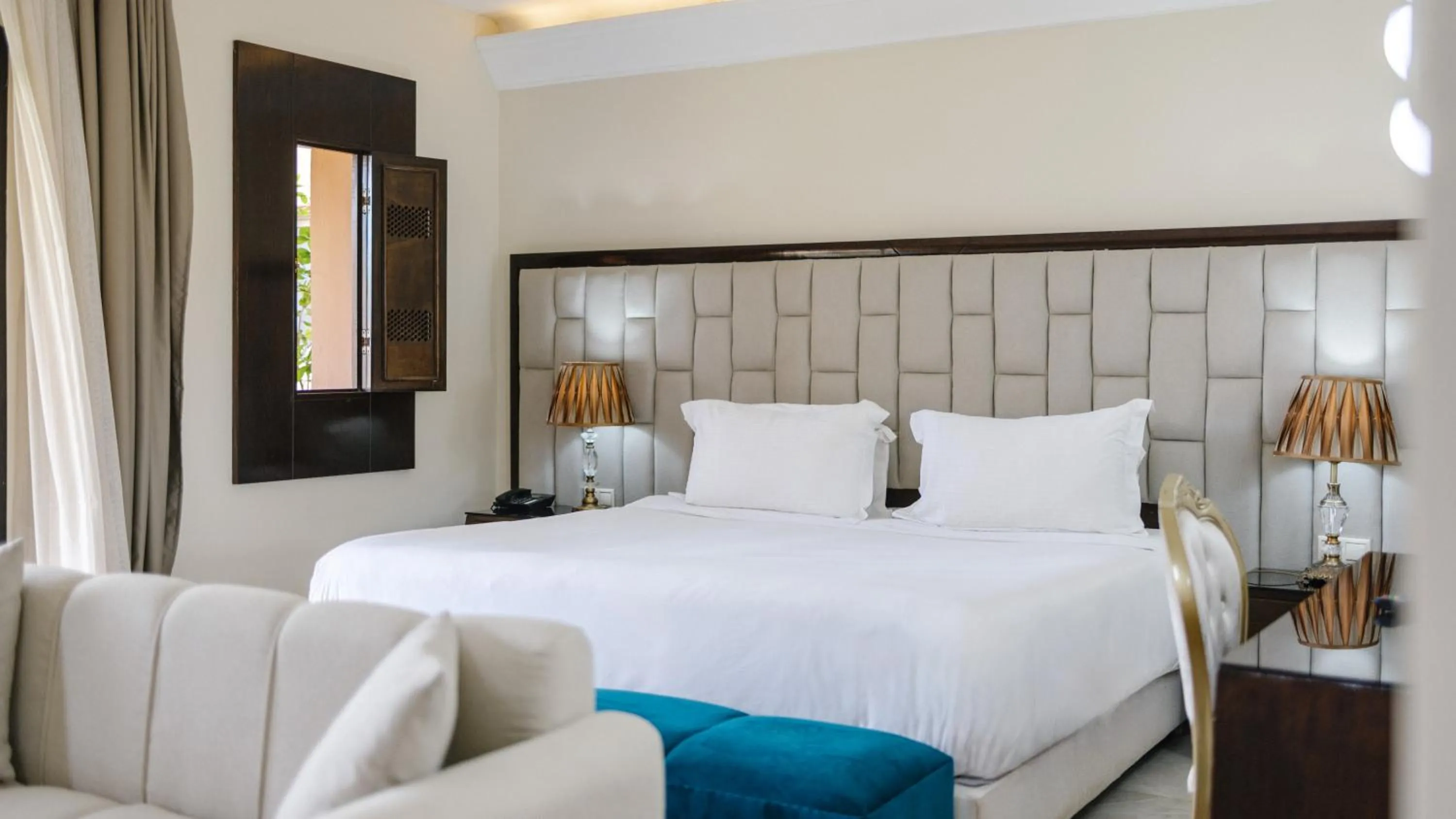 Bed in Hotel Prestige Agadir